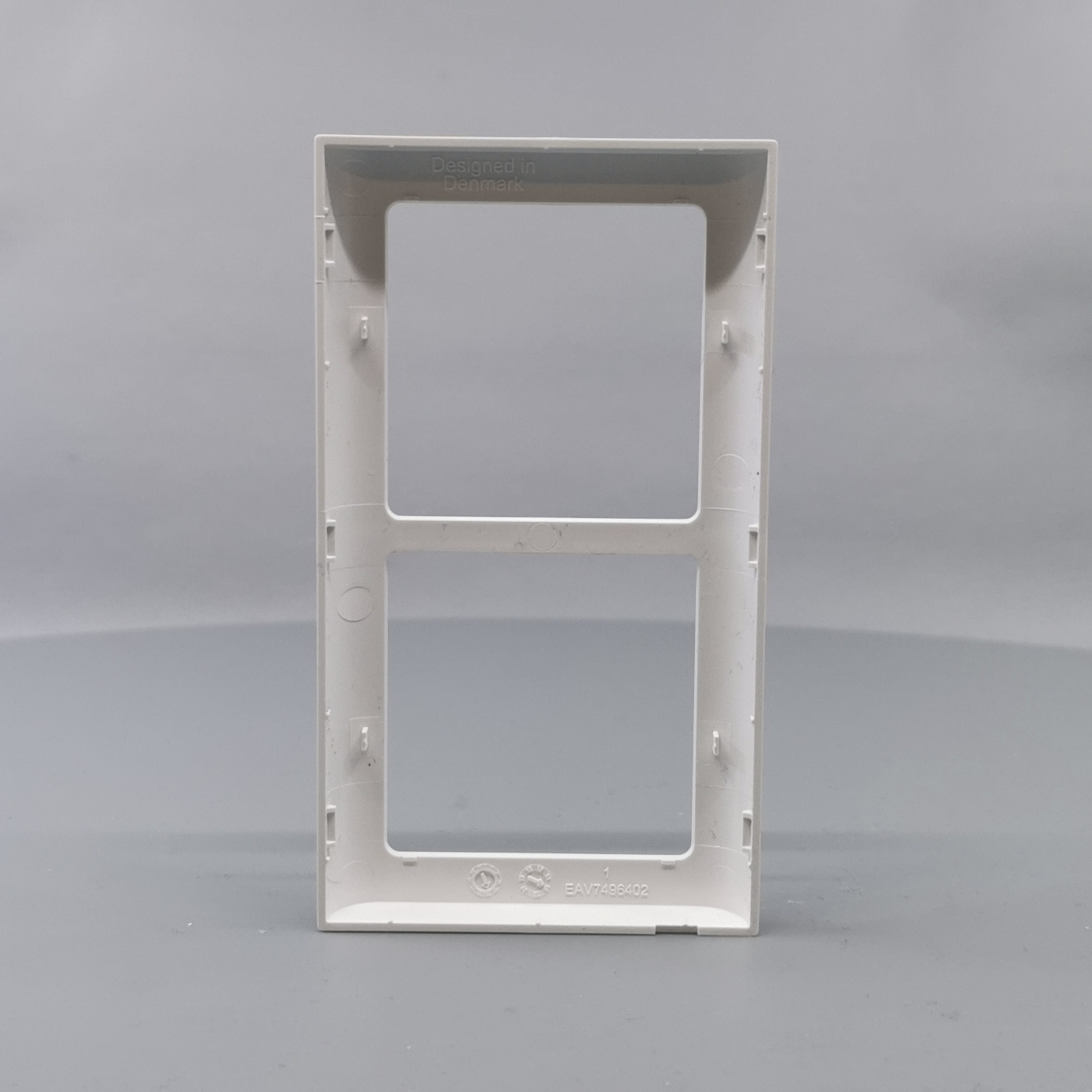 LK Fuga ramme SOFT 63 2x1m lodret - hvid