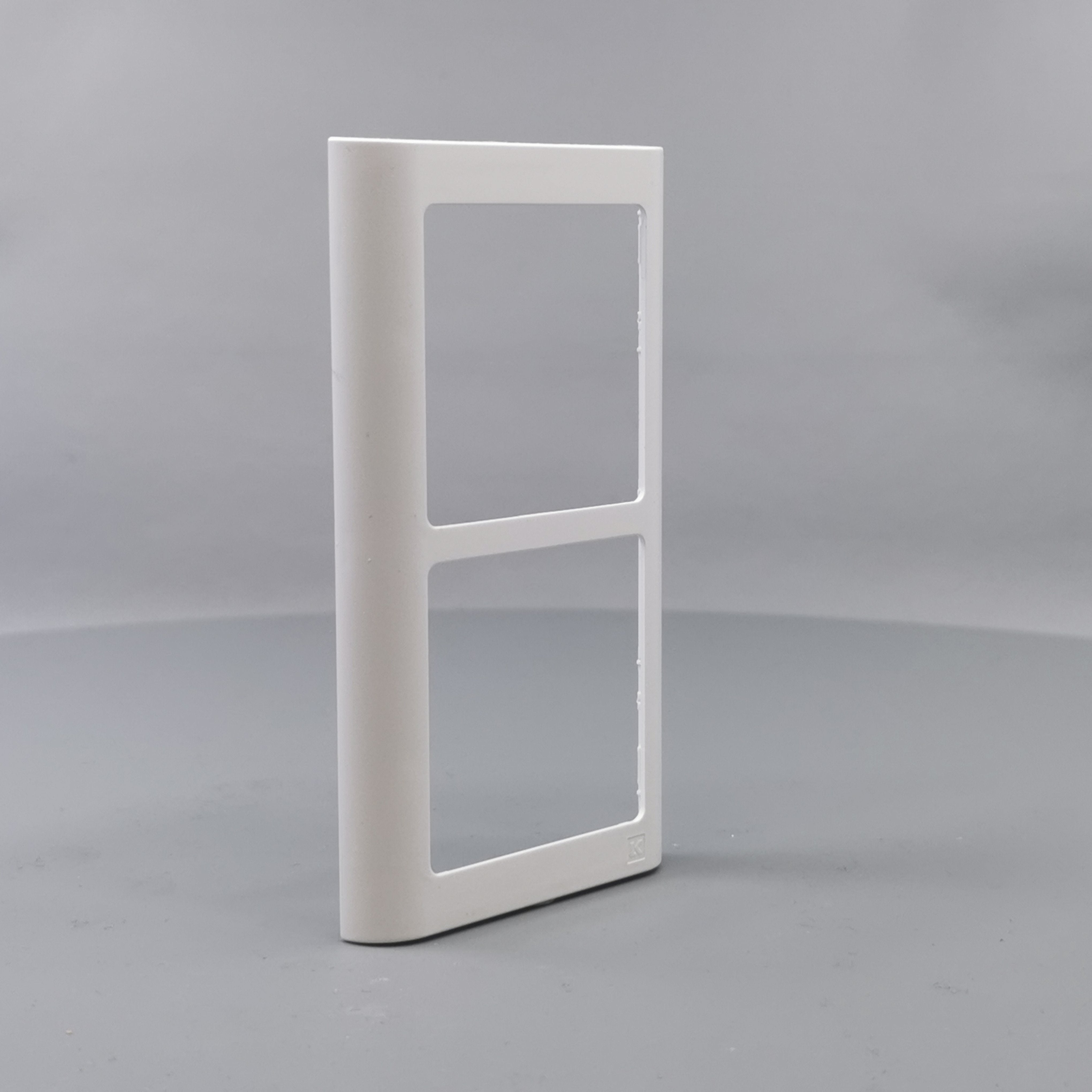 LK Fuga ramme SOFT 63 2x1m lodret - hvid