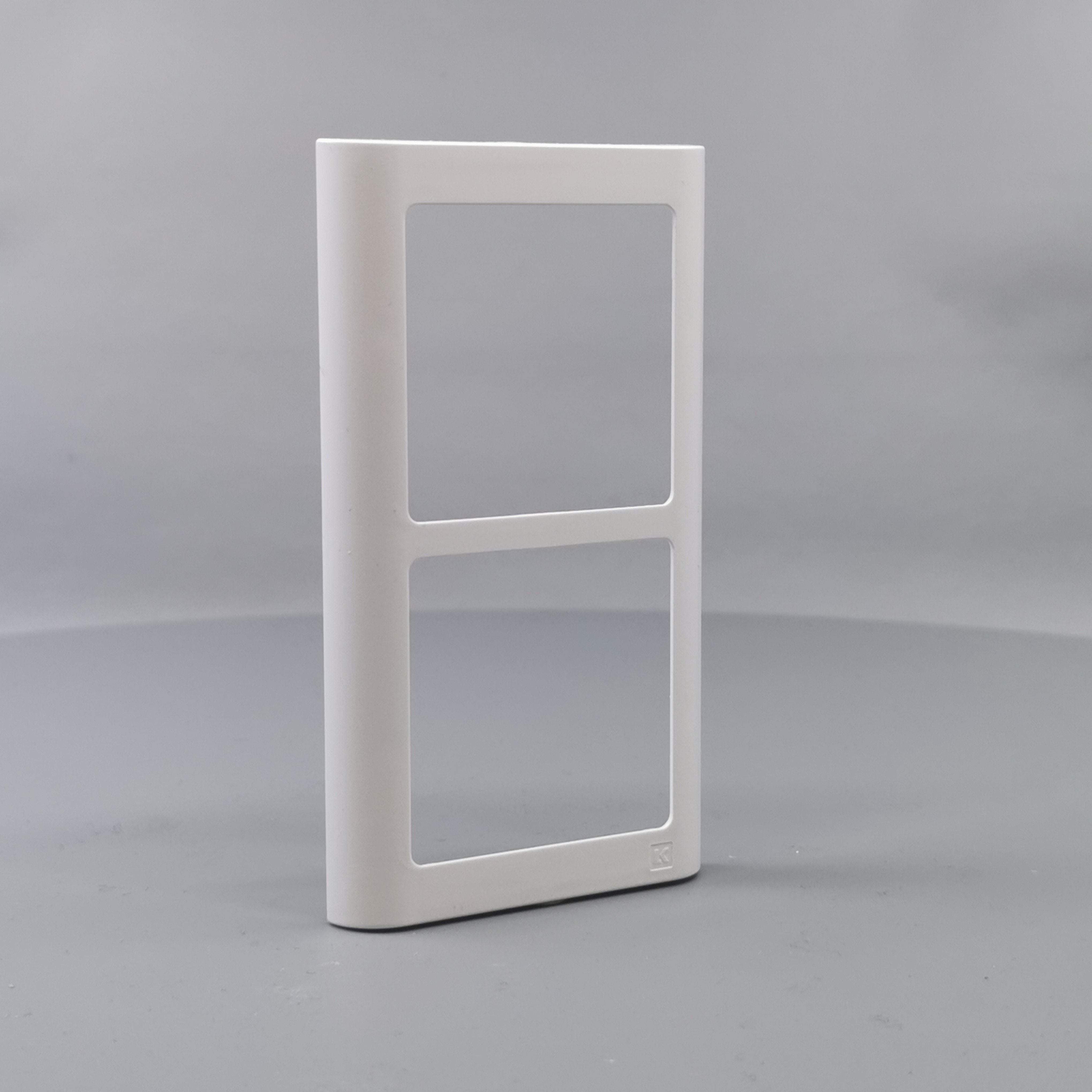 LK Fuga ramme SOFT 63 2x1m lodret - hvid