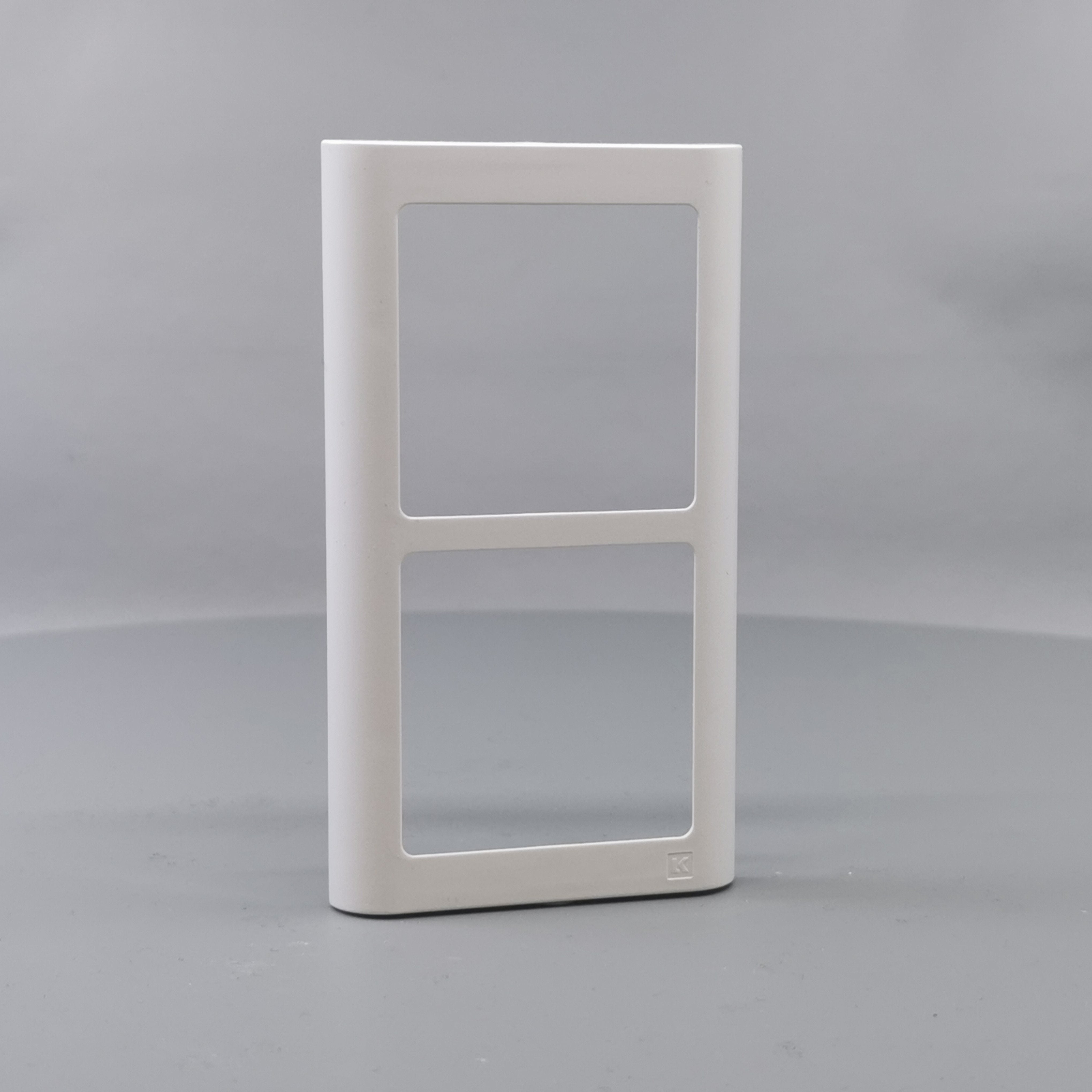 LK Fuga ramme SOFT 63 2x1m lodret - hvid