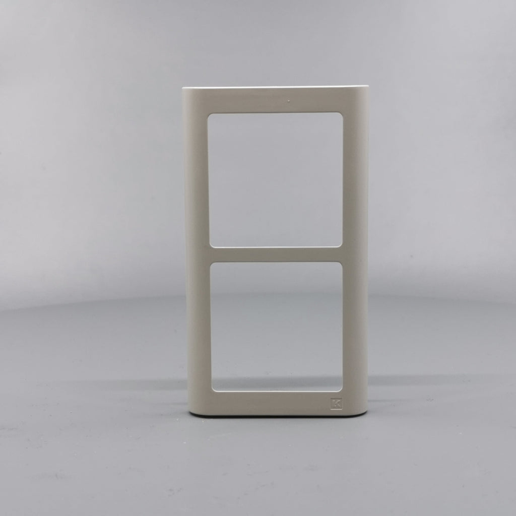 LK Fuga ramme SOFT 63 2x1m lodret - lysegrå