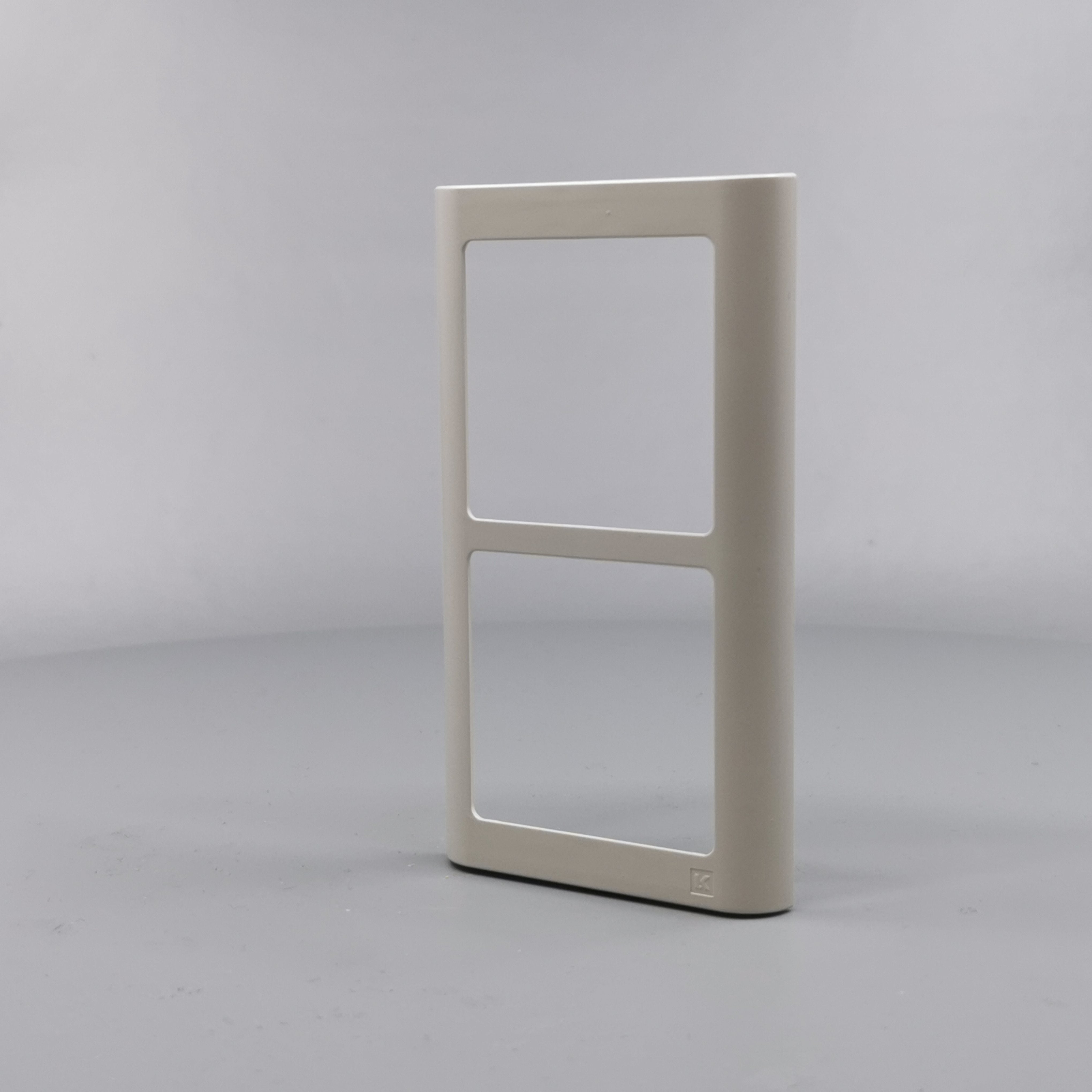 LK Fuga ramme SOFT 63 2x1m lodret - lysegrå