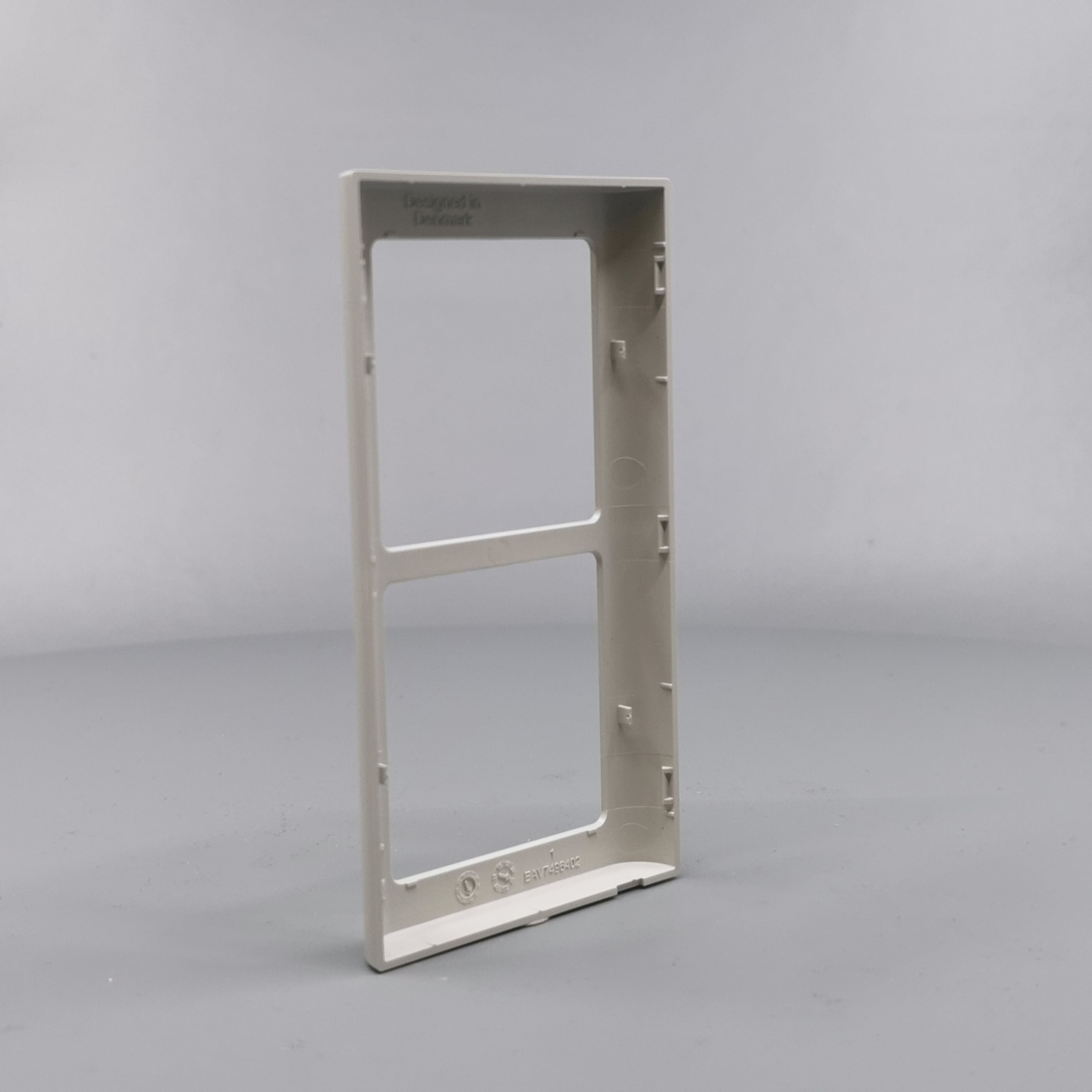 LK Fuga ramme SOFT 63 2x1m lodret - lysegrå