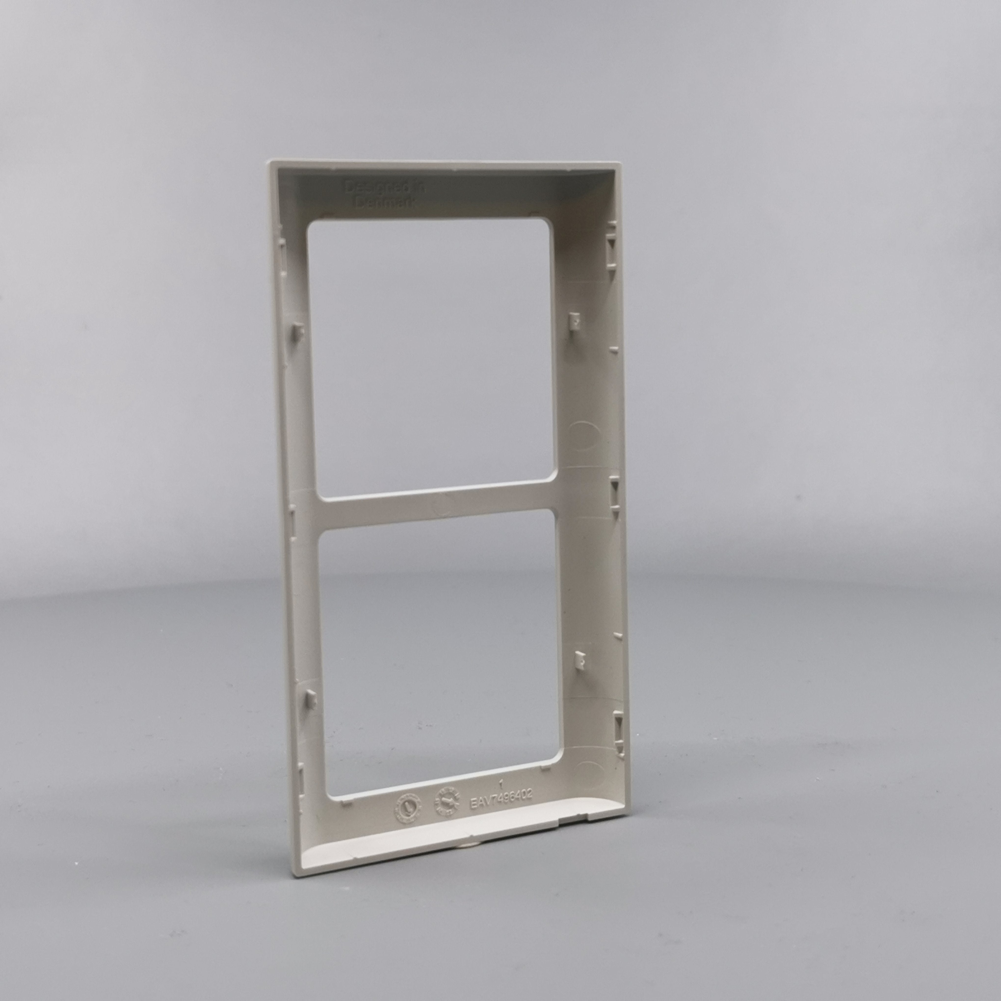 LK Fuga ramme SOFT 63 2x1m lodret - lysegrå