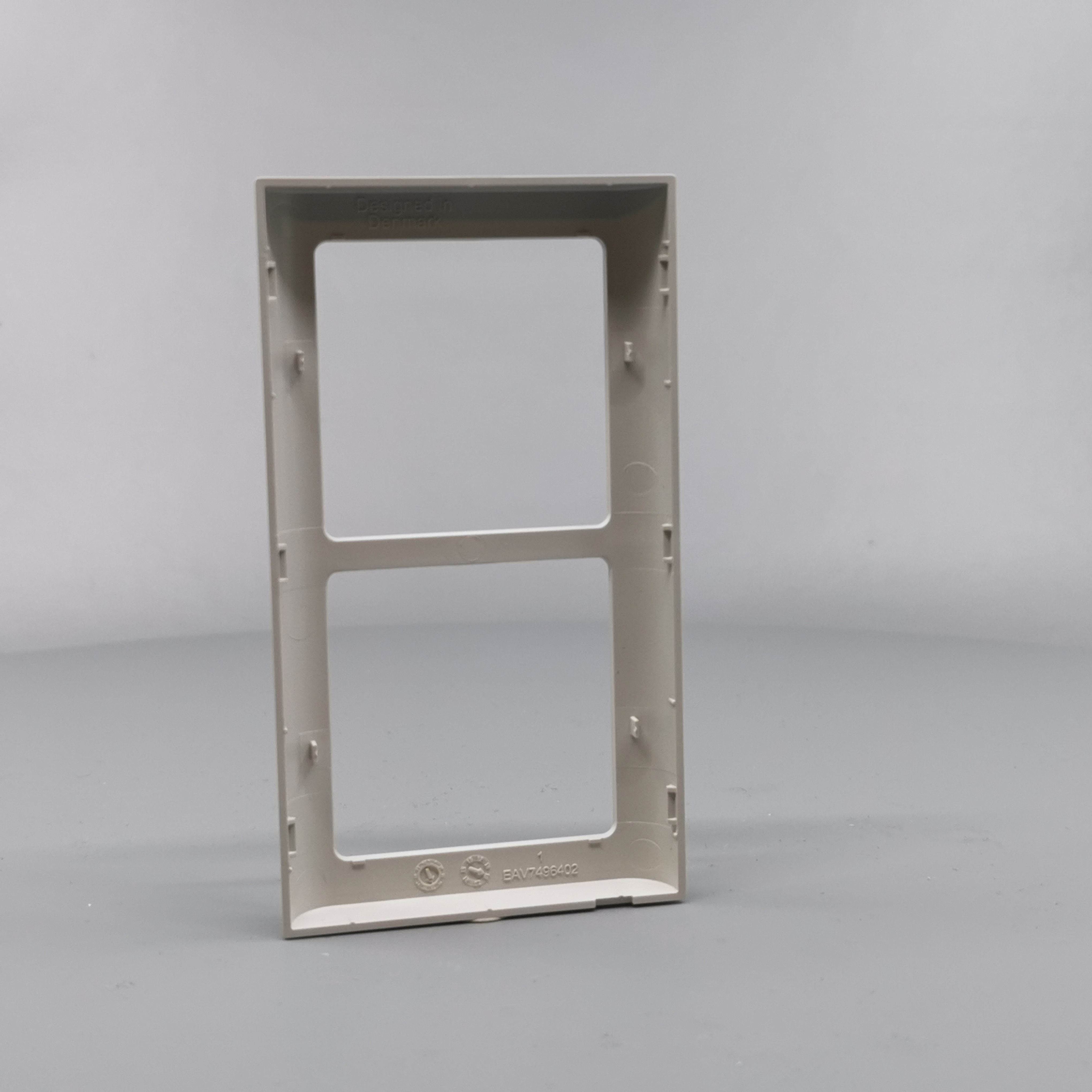 LK Fuga ramme SOFT 63 2x1m lodret - lysegrå