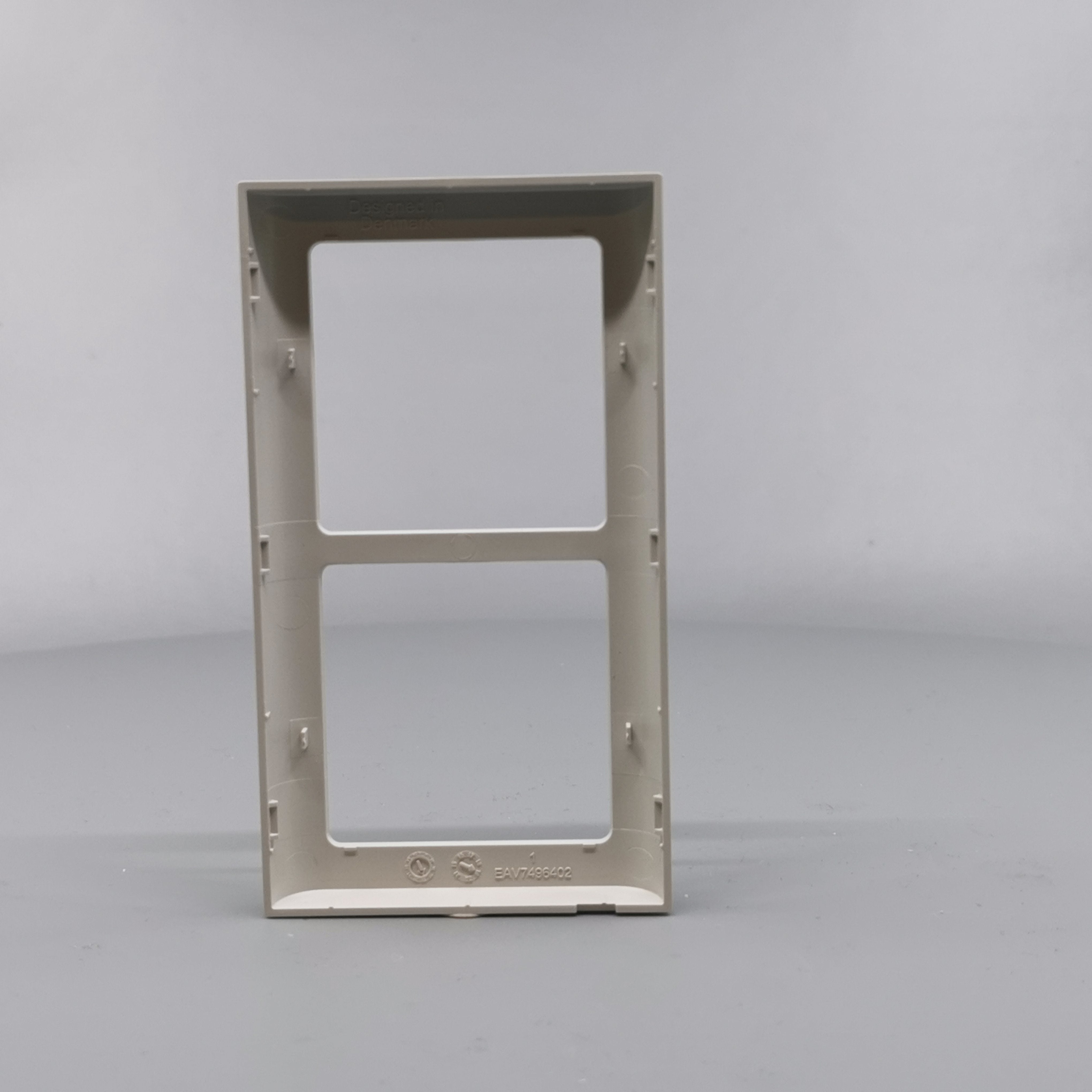 LK Fuga ramme SOFT 63 2x1m lodret - lysegrå