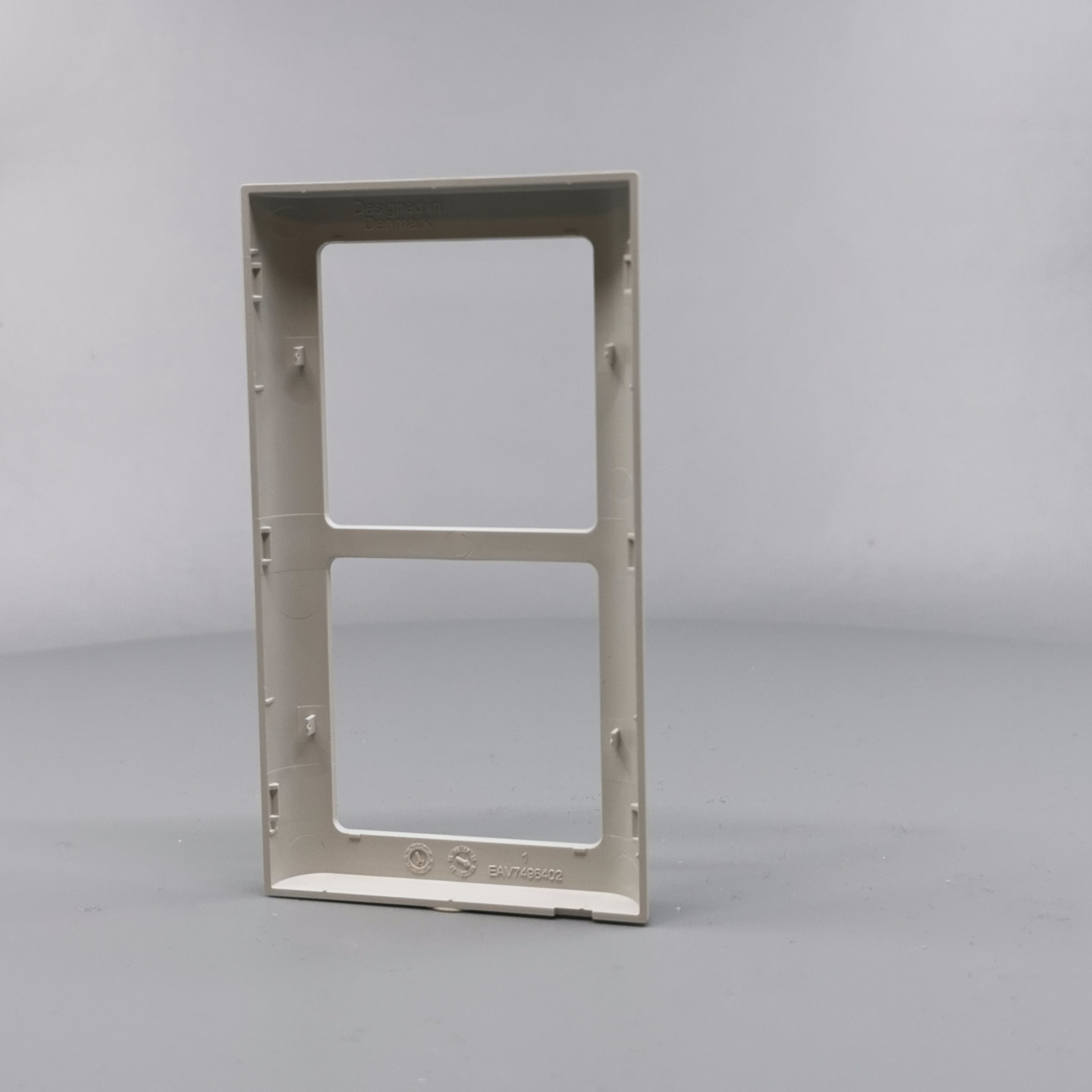 LK Fuga ramme SOFT 63 2x1m lodret - lysegrå