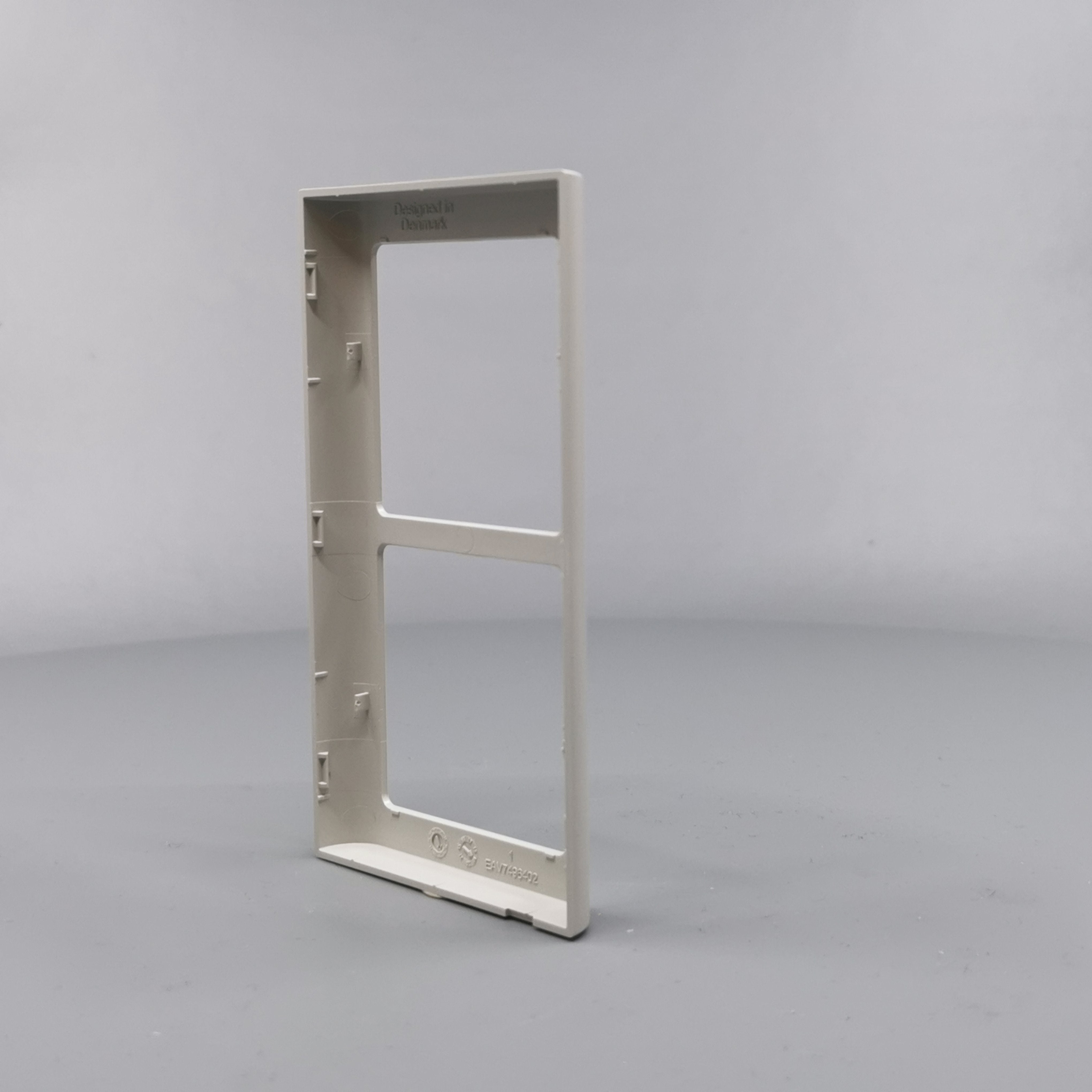 LK Fuga ramme SOFT 63 2x1m lodret - lysegrå