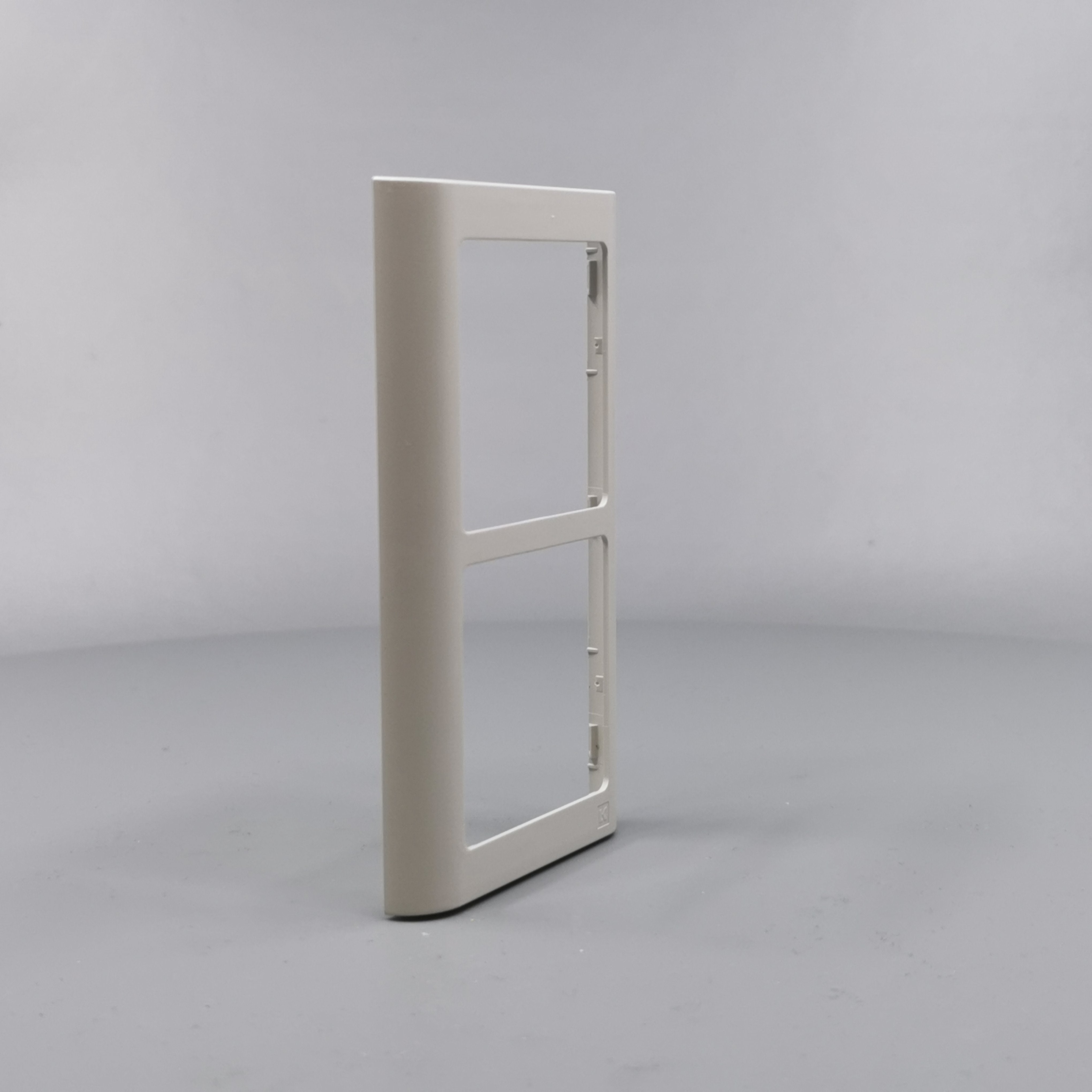 LK Fuga ramme SOFT 63 2x1m lodret - lysegrå