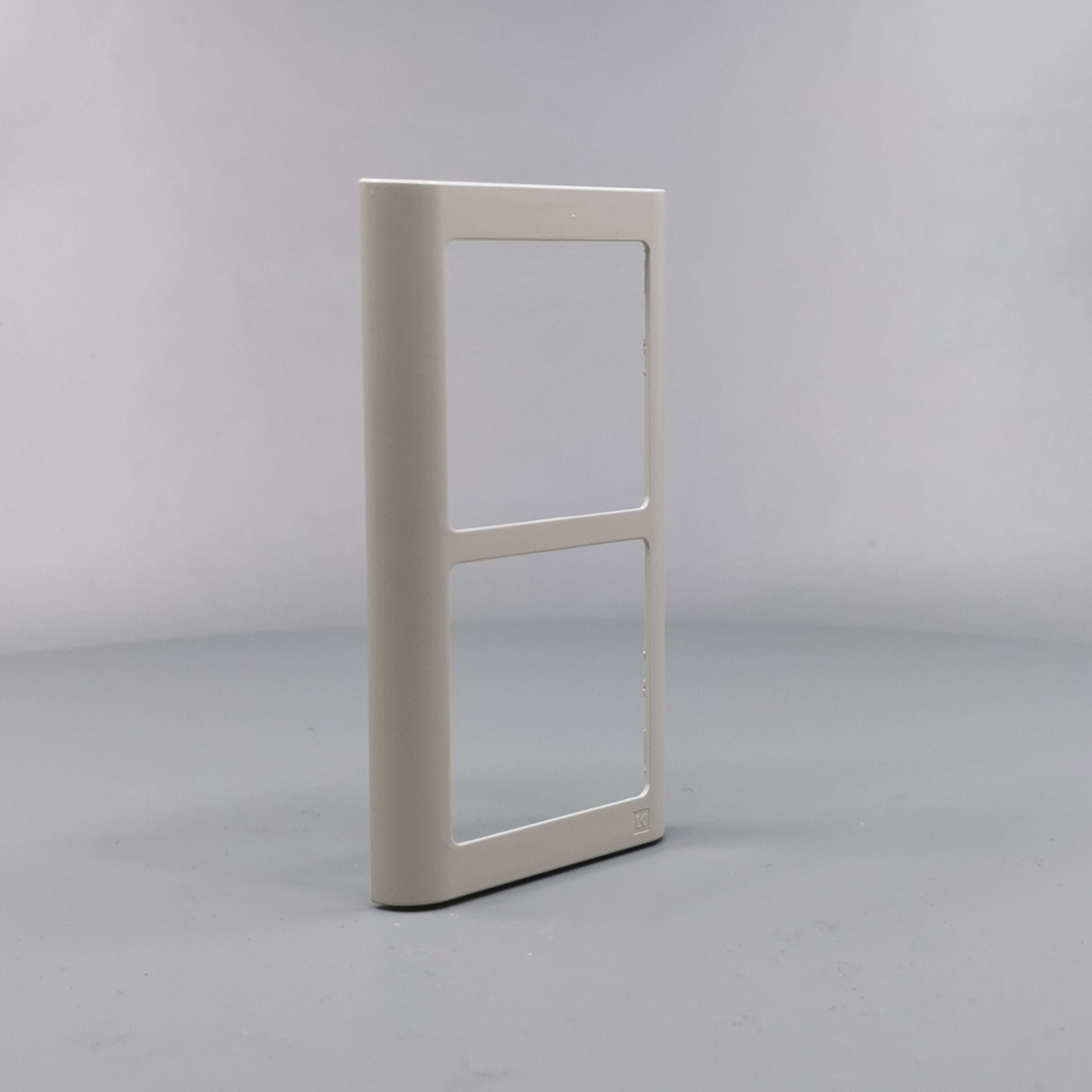 LK Fuga ramme SOFT 63 2x1m lodret - lysegrå