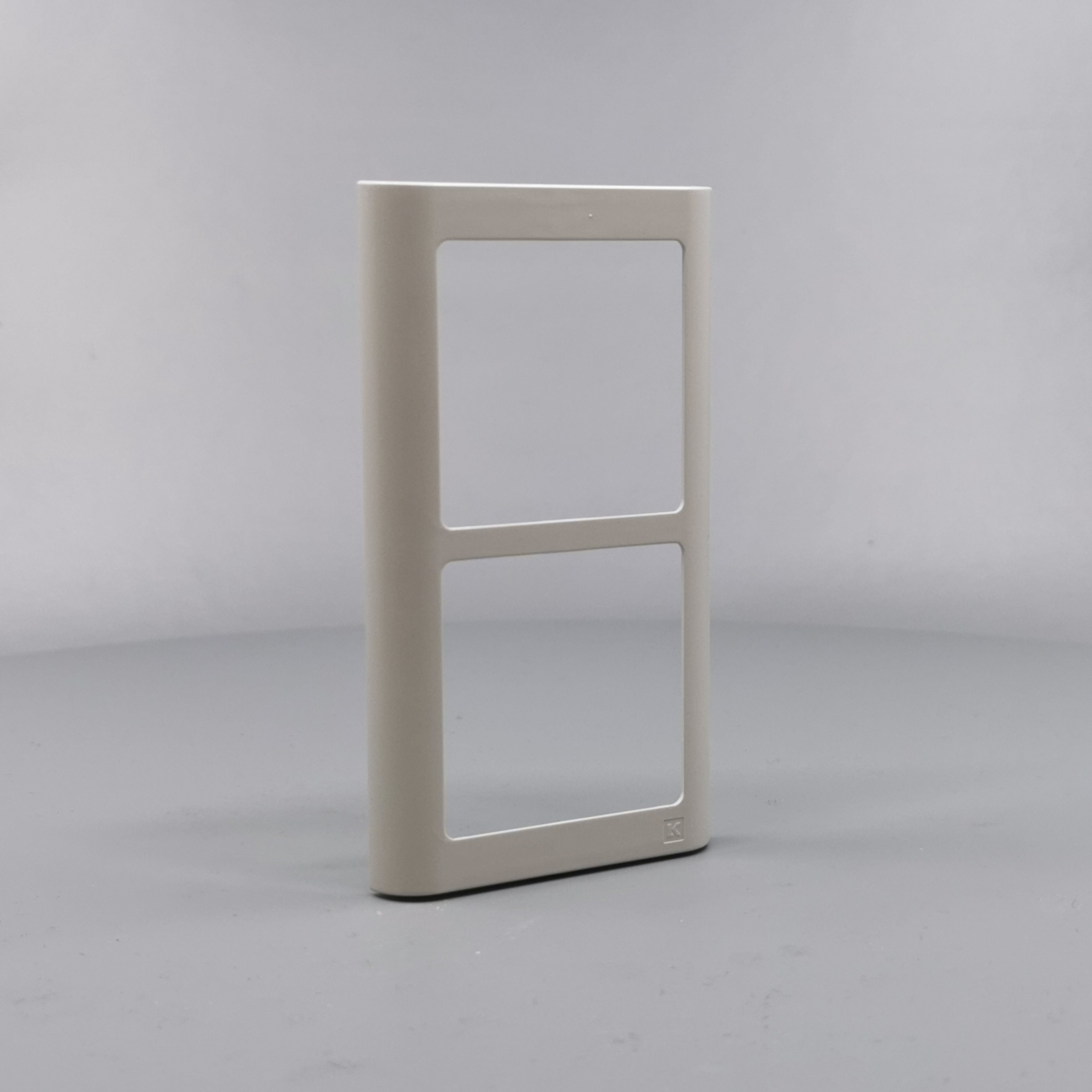 LK Fuga ramme SOFT 63 2x1m lodret - lysegrå