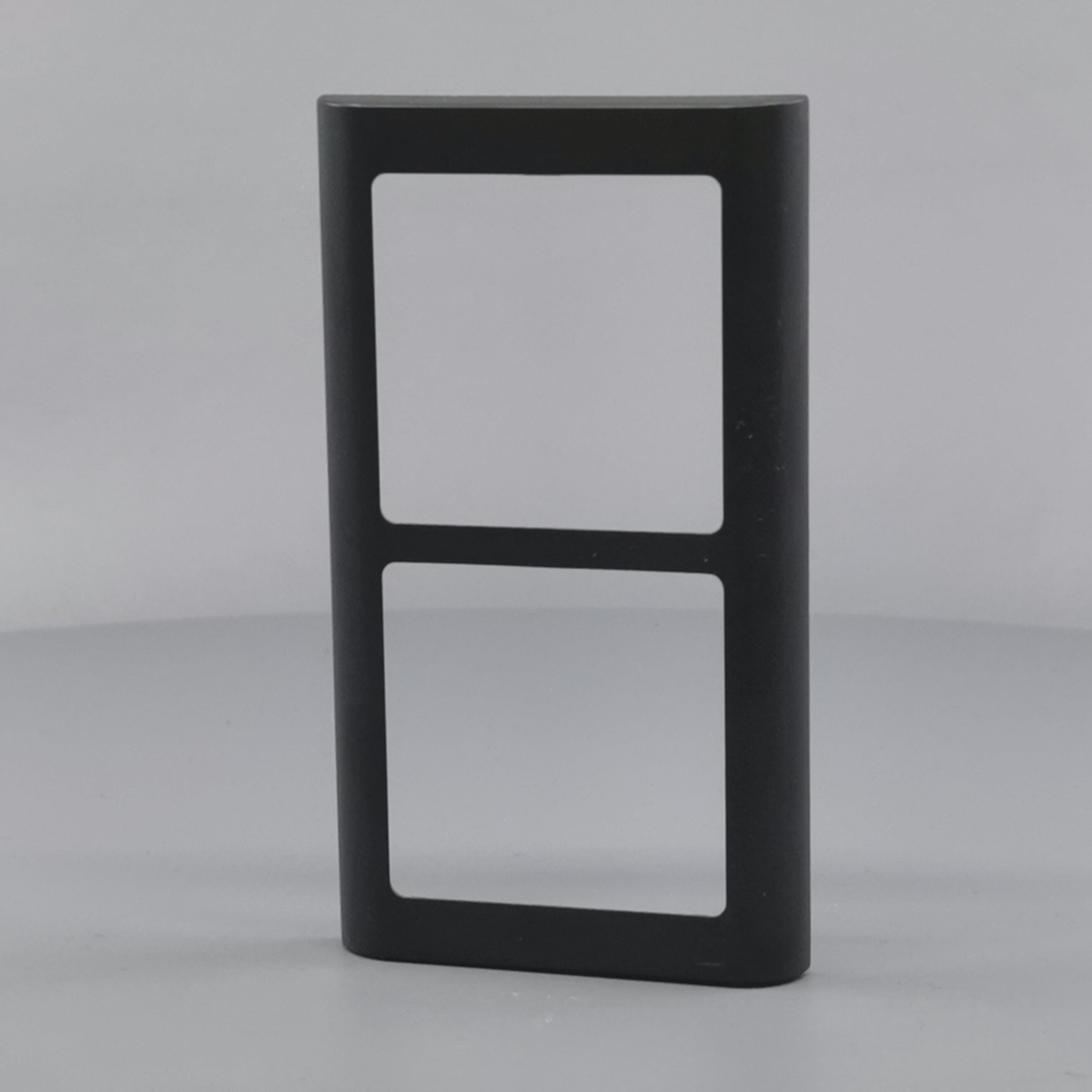 LK Fuga ramme SOFT 63 2x1m lodret - koksgrå