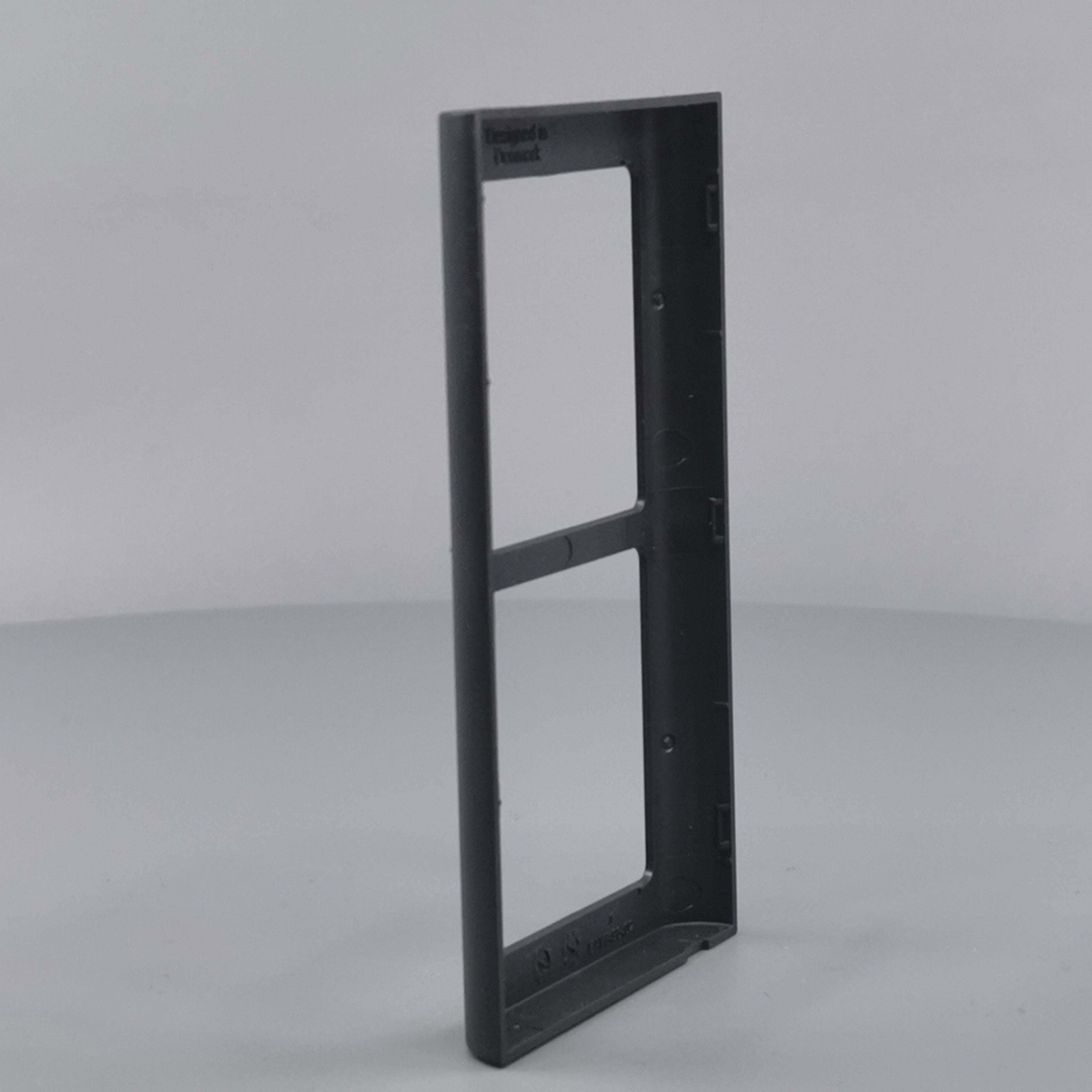 LK Fuga ramme SOFT 63 2x1m lodret - koksgrå