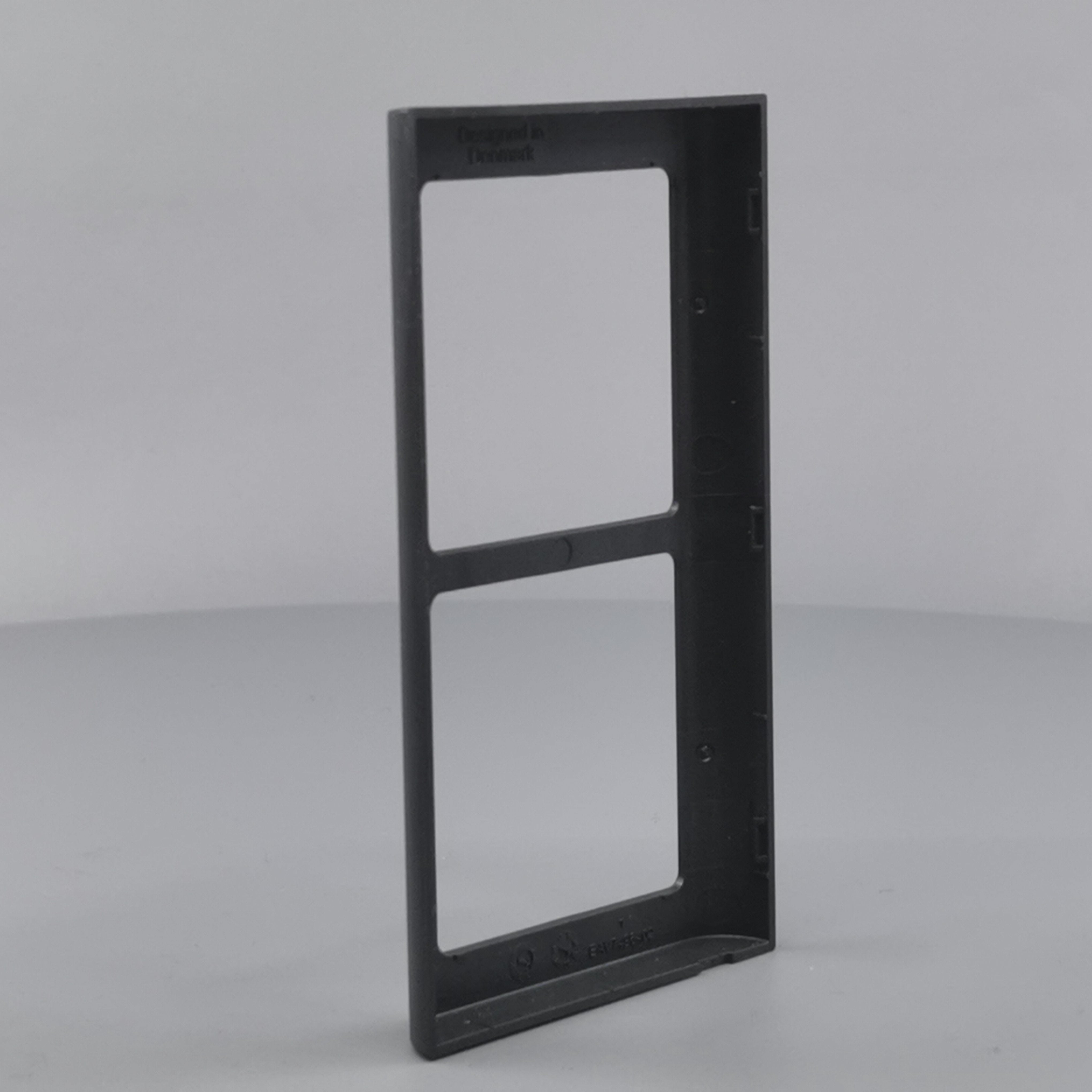 LK Fuga ramme SOFT 63 2x1m lodret - koksgrå