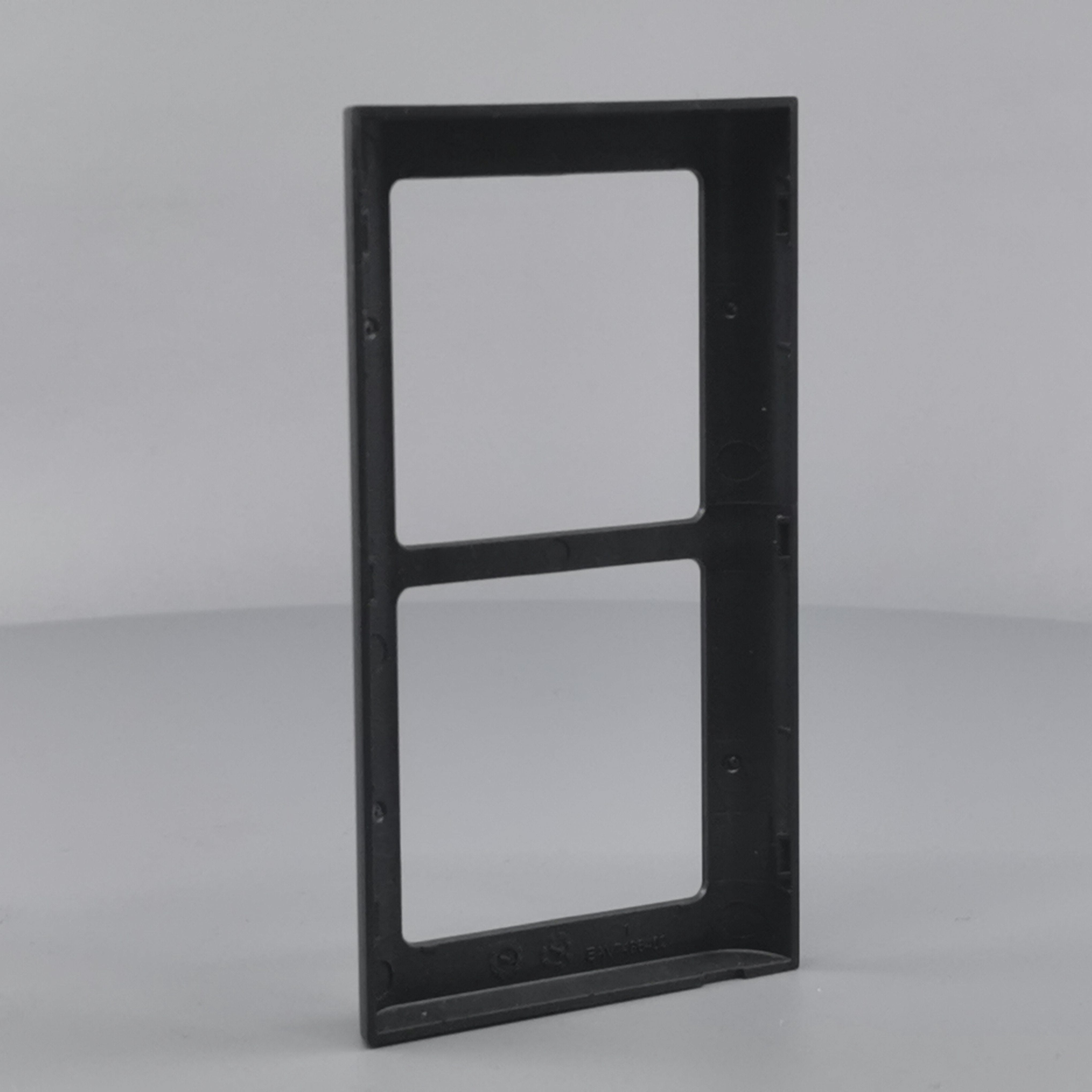 LK Fuga ramme SOFT 63 2x1m lodret - koksgrå