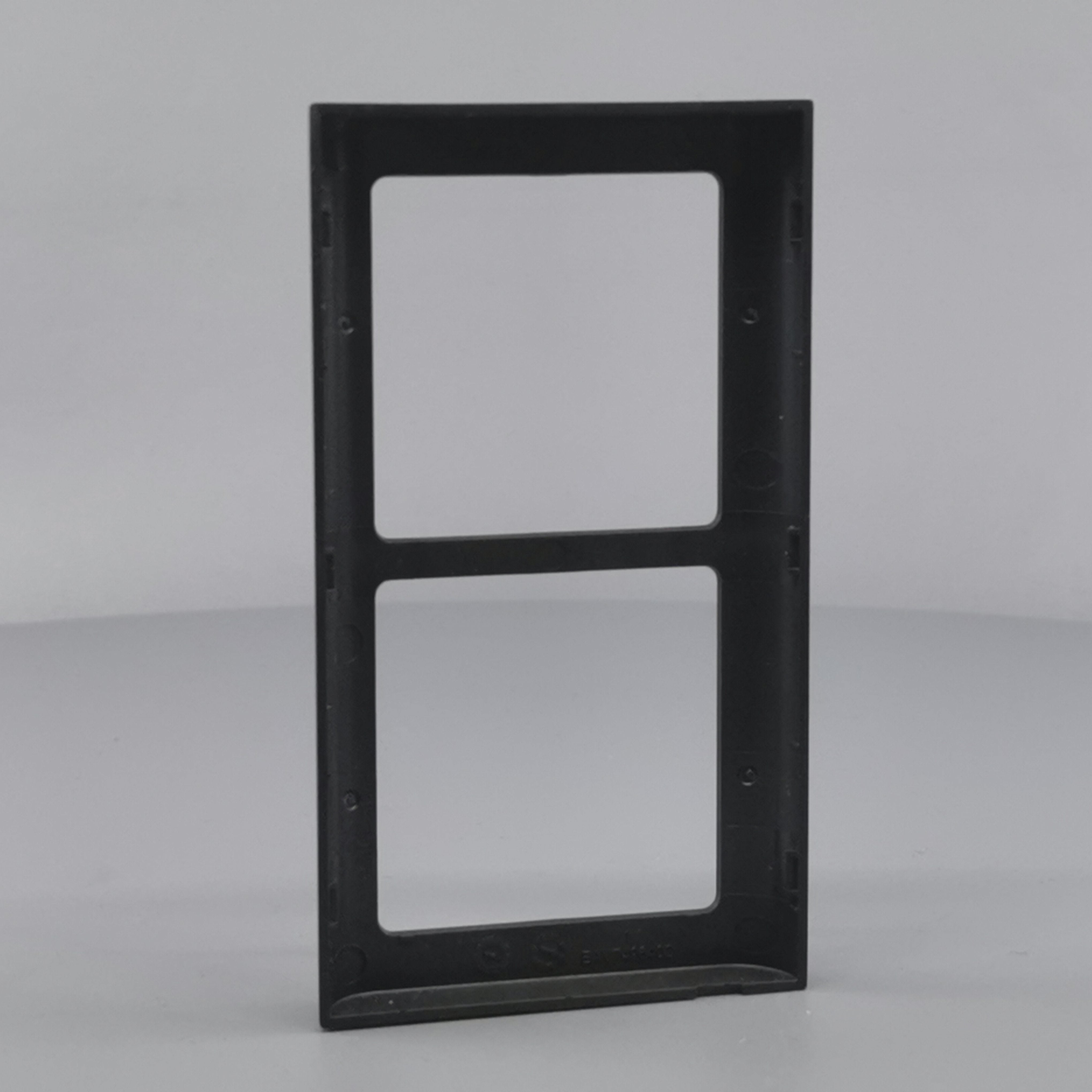 LK Fuga ramme SOFT 63 2x1m lodret - koksgrå