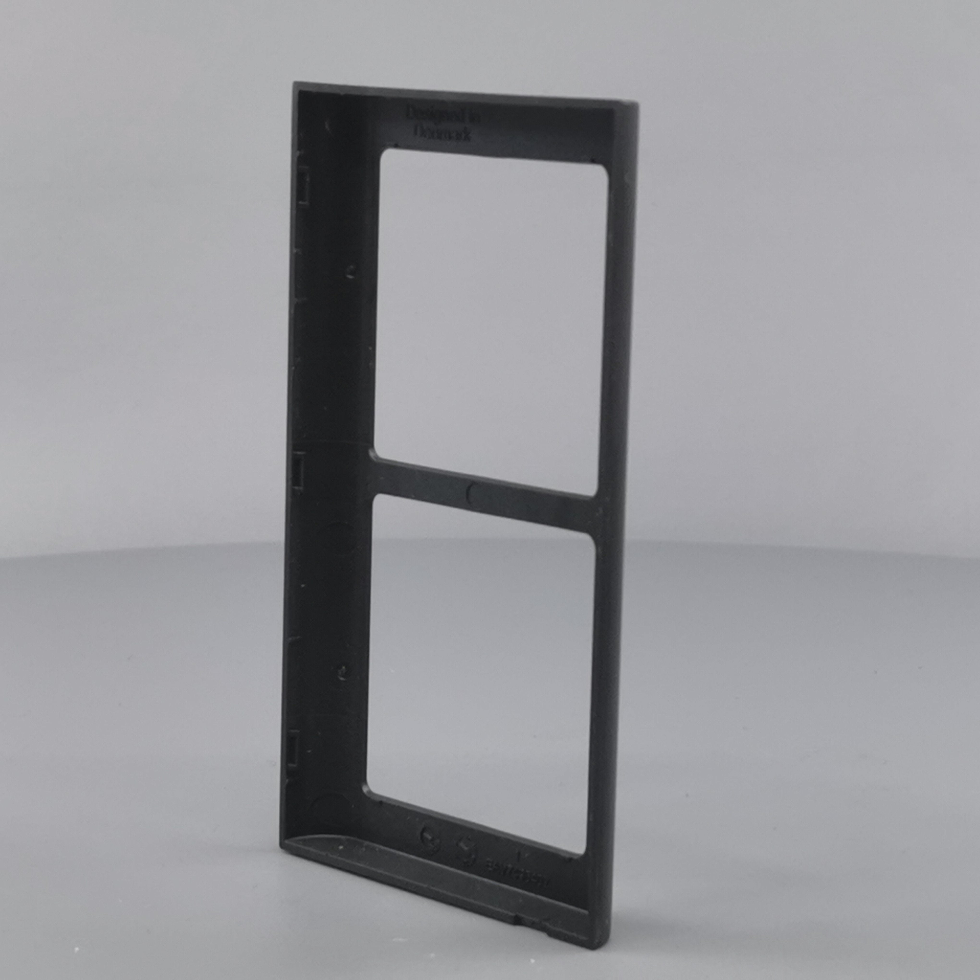 LK Fuga ramme SOFT 63 2x1m lodret - koksgrå