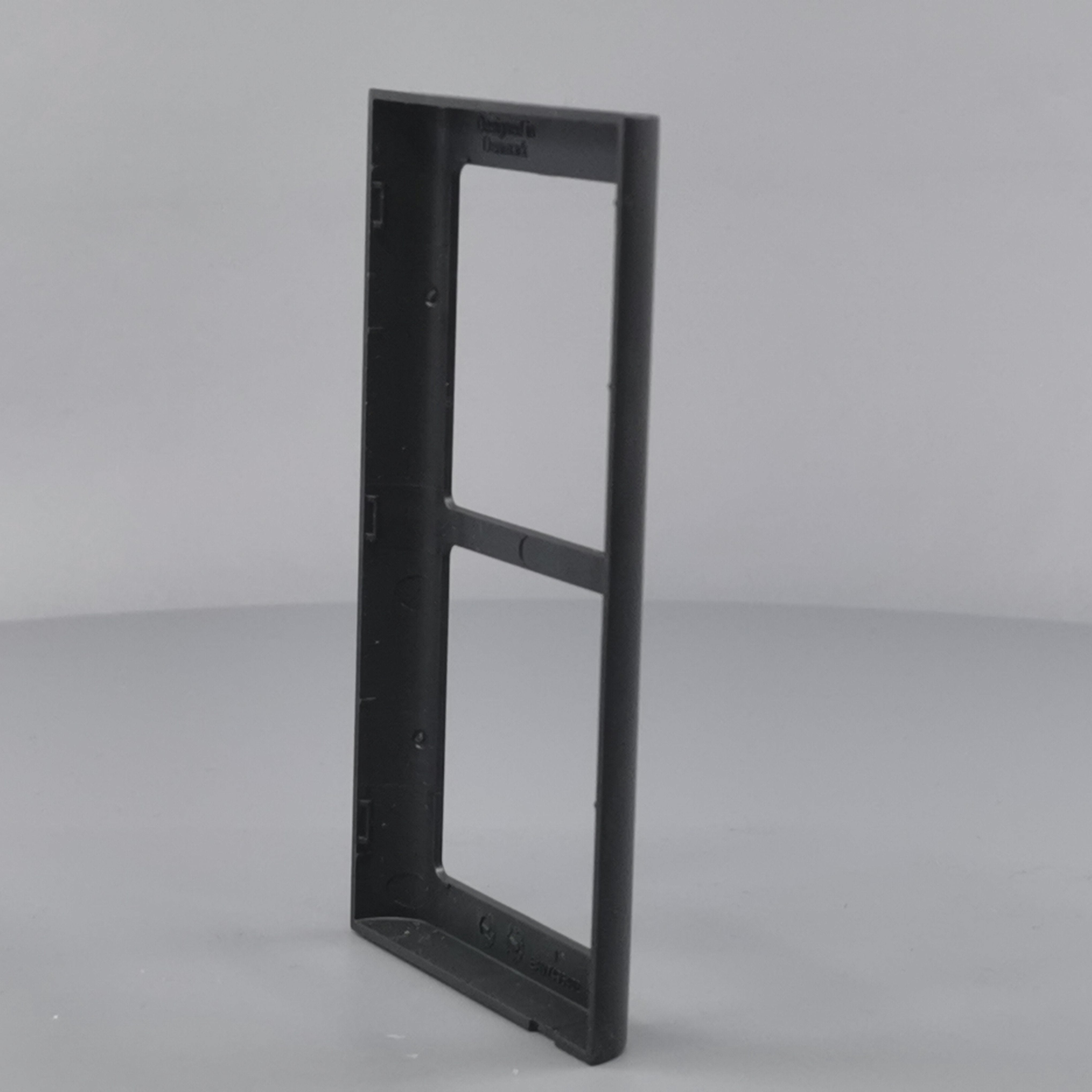 LK Fuga ramme SOFT 63 2x1m lodret - koksgrå