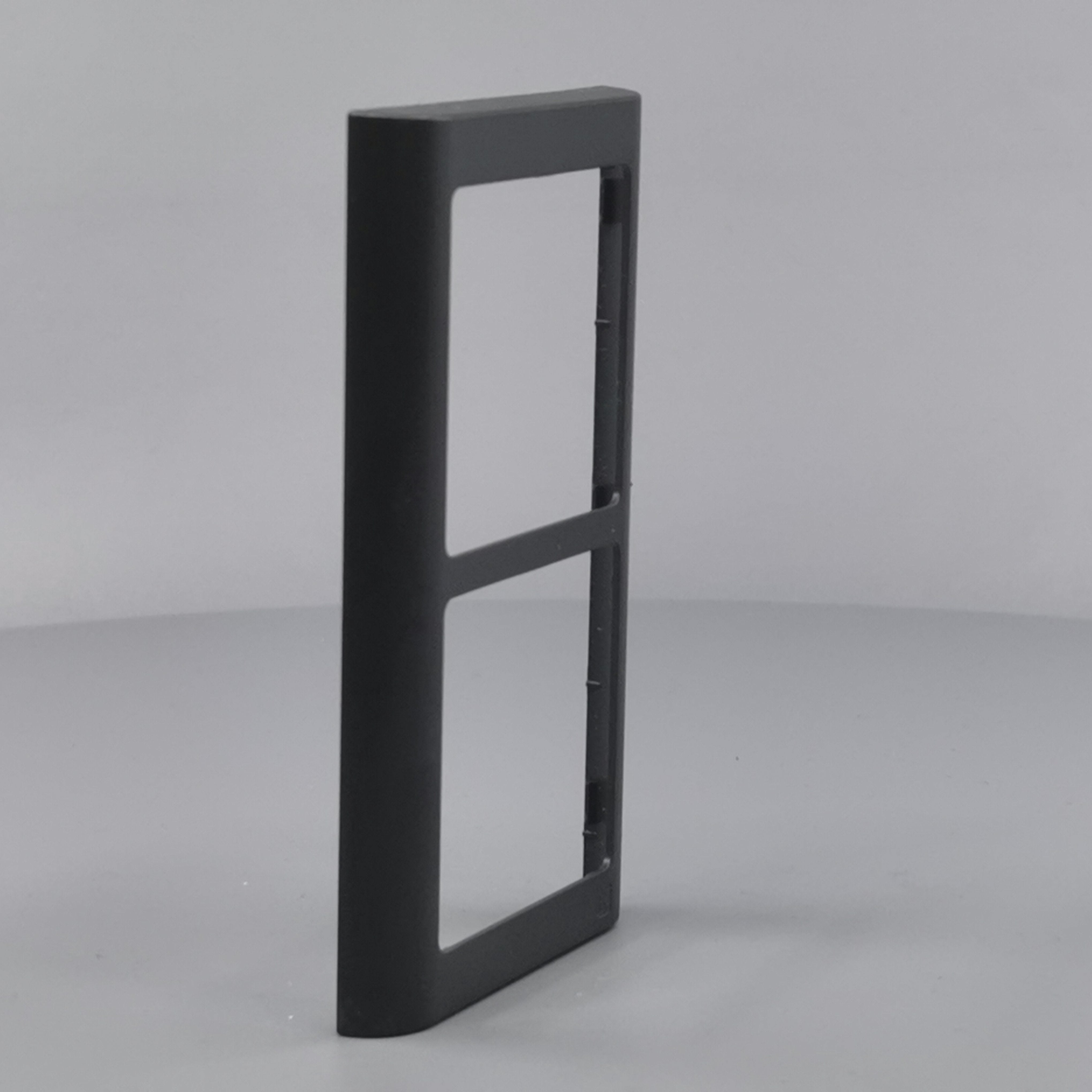 LK Fuga ramme SOFT 63 2x1m lodret - koksgrå