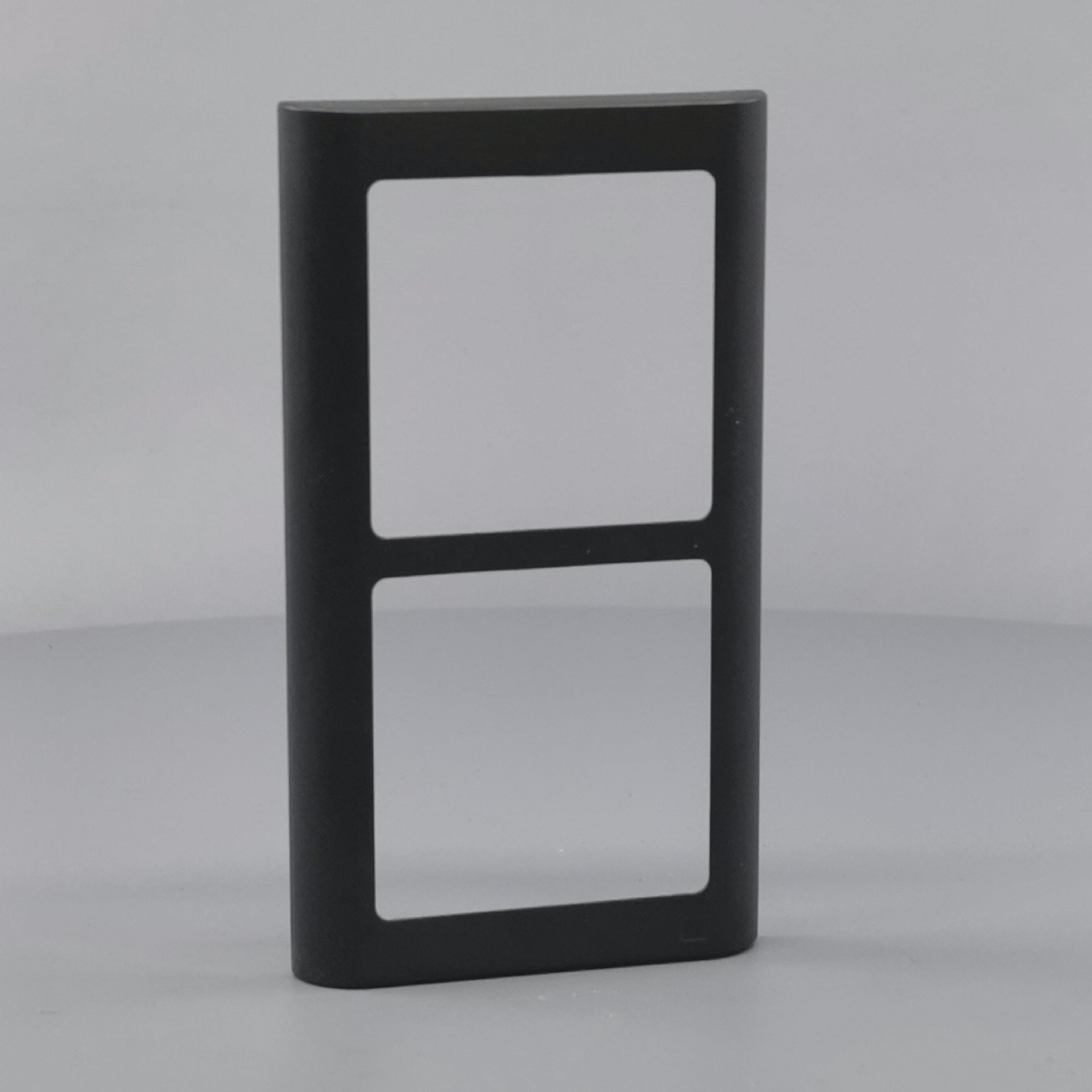 LK Fuga ramme SOFT 63 2x1m lodret - koksgrå