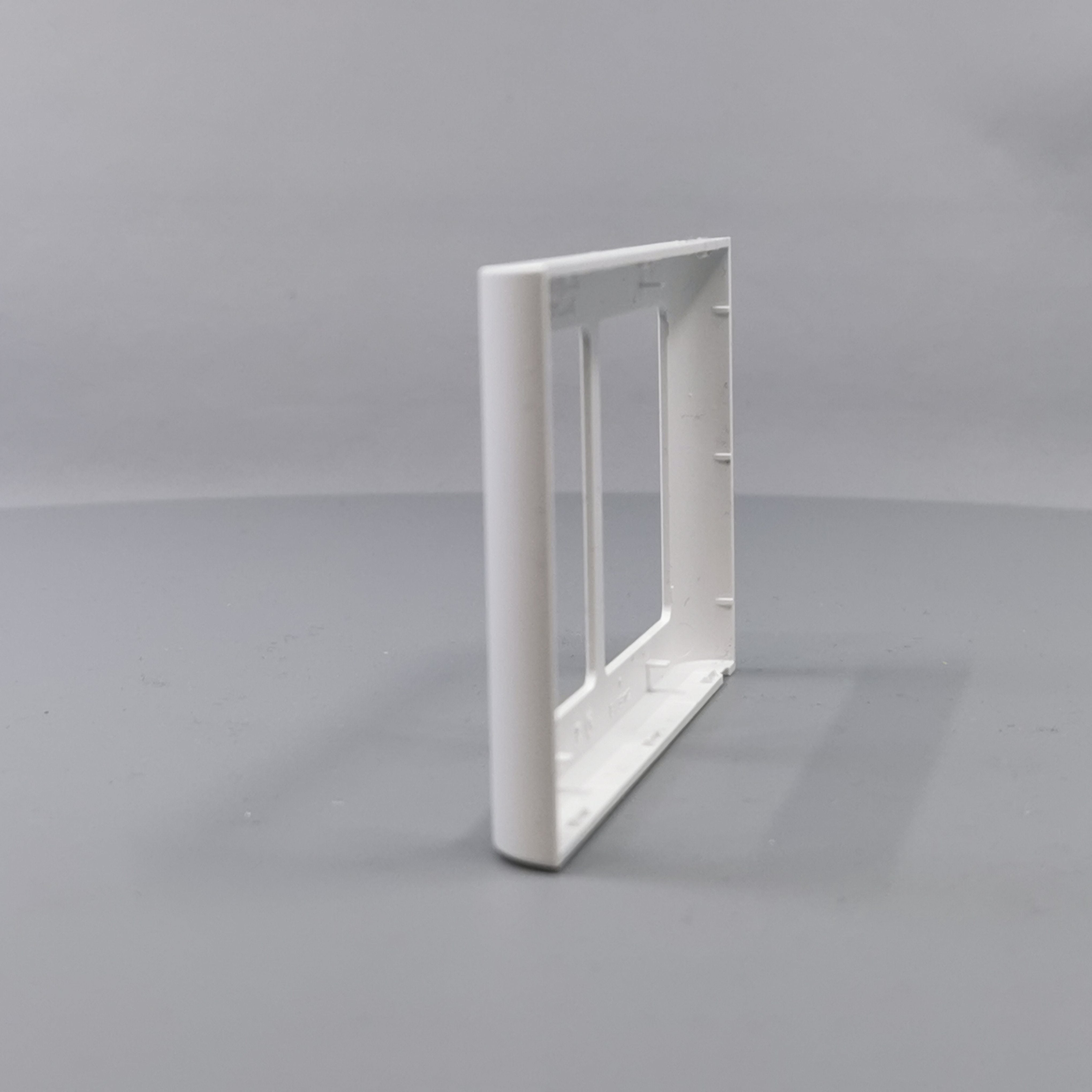 LK Fuga ramme SOFT 63 2x1m vandret - hvid