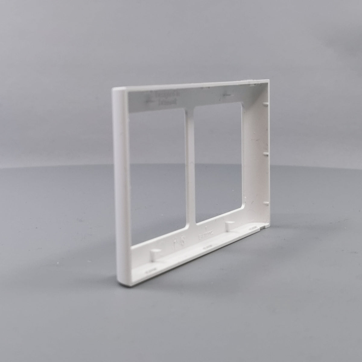 LK Fuga ramme SOFT 63 2x1m vandret - hvid (360° frame 9)