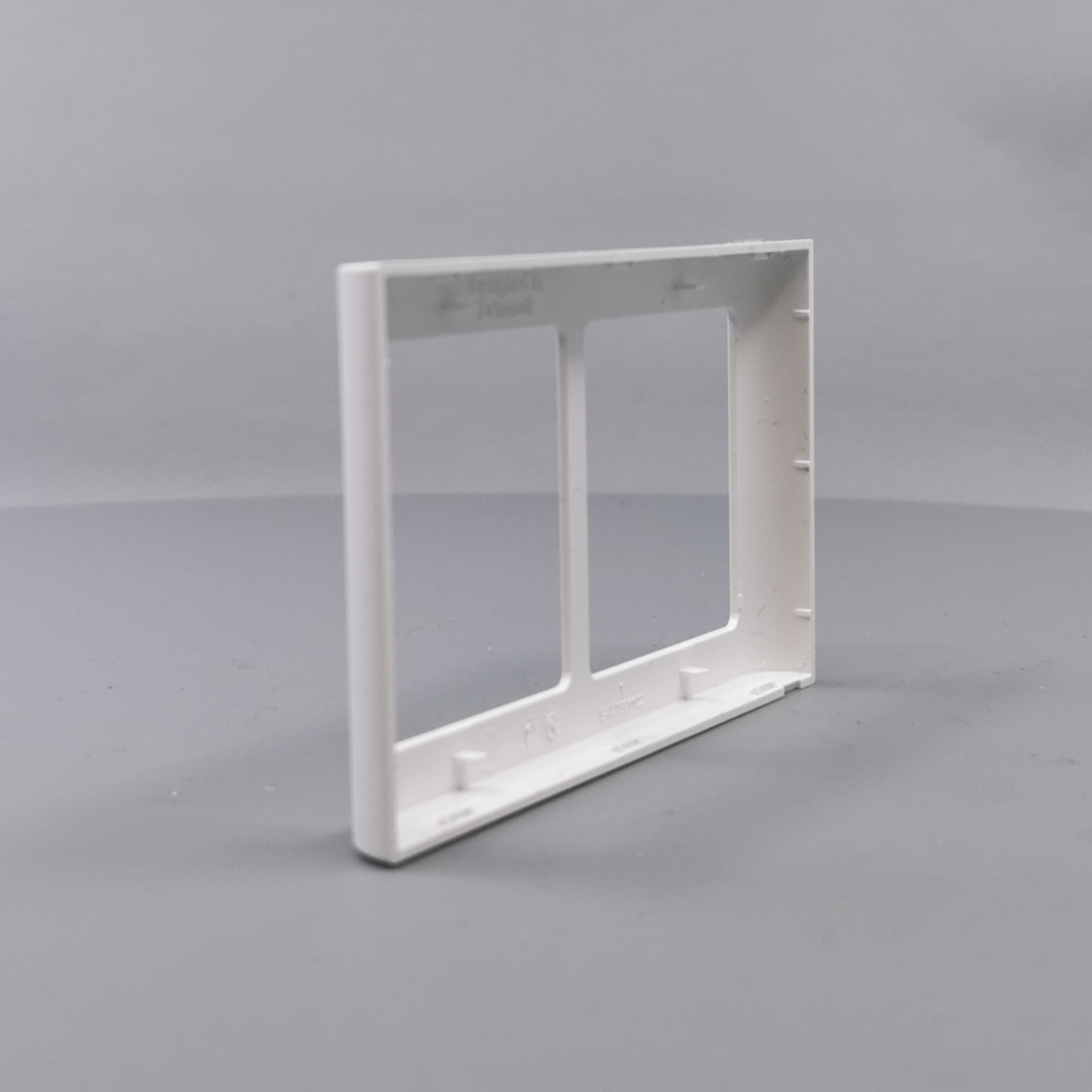 LK Fuga ramme SOFT 63 2x1m vandret - hvid