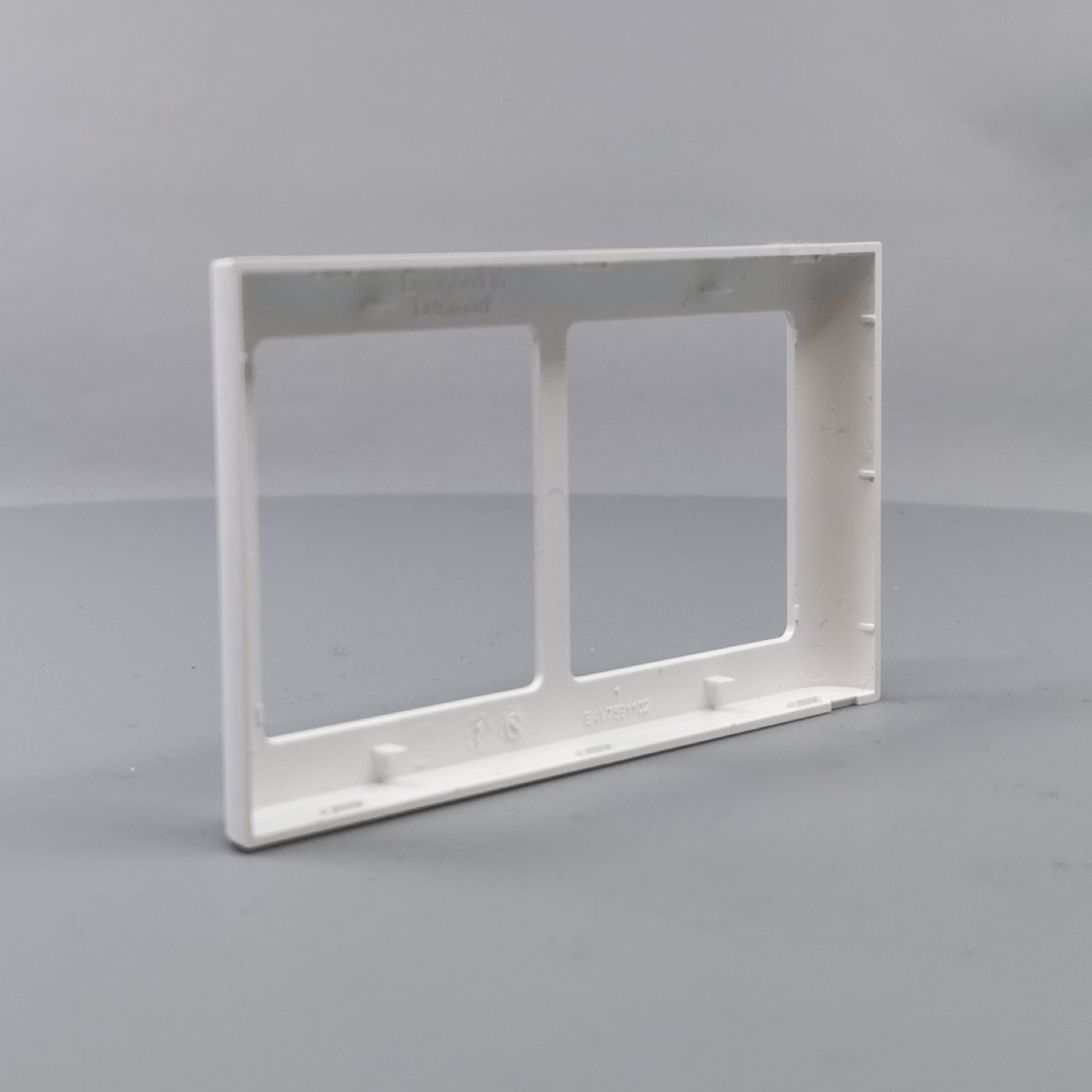 LK Fuga ramme SOFT 63 2x1m vandret - hvid