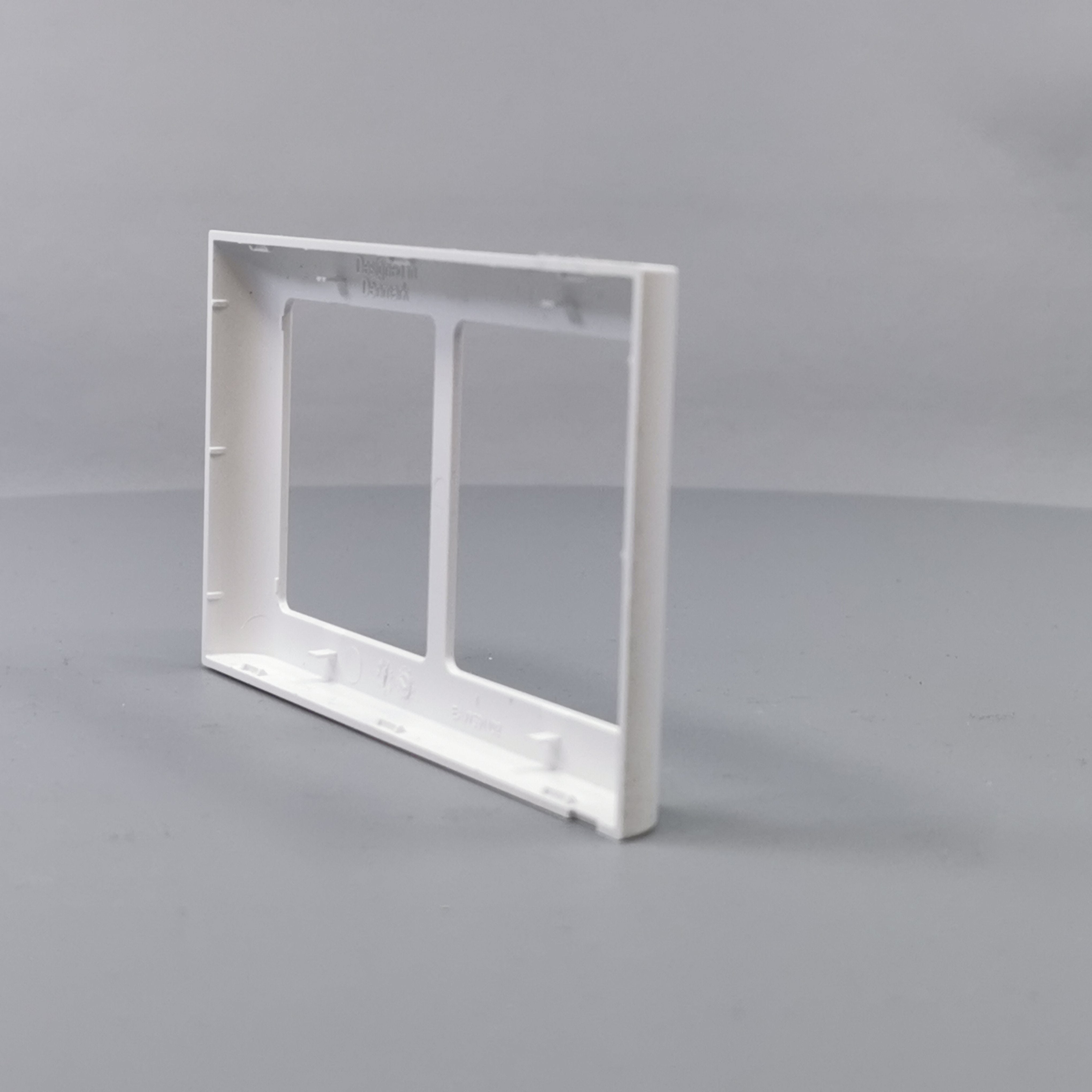 LK Fuga ramme SOFT 63 2x1m vandret - hvid