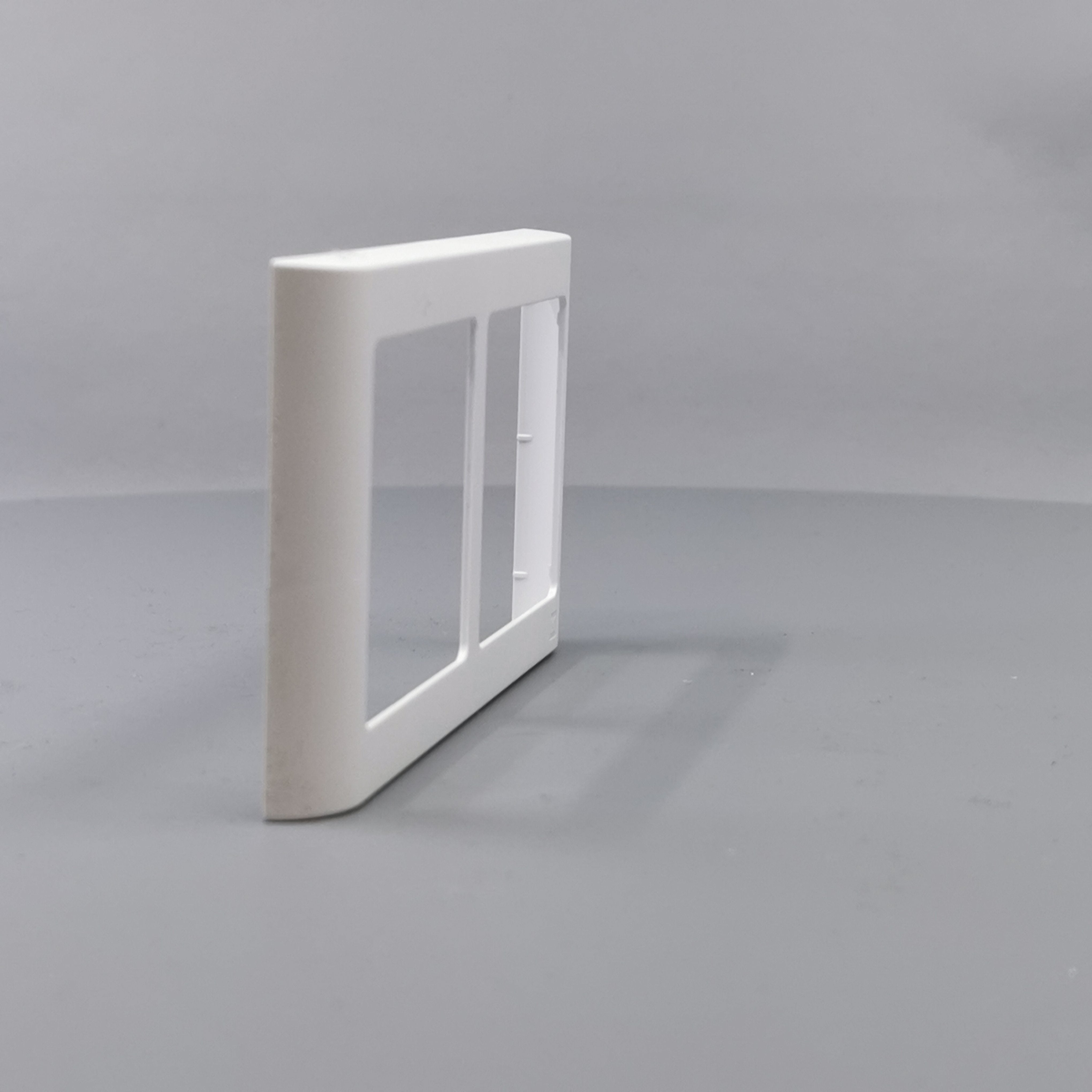 LK Fuga ramme SOFT 63 2x1m vandret - hvid