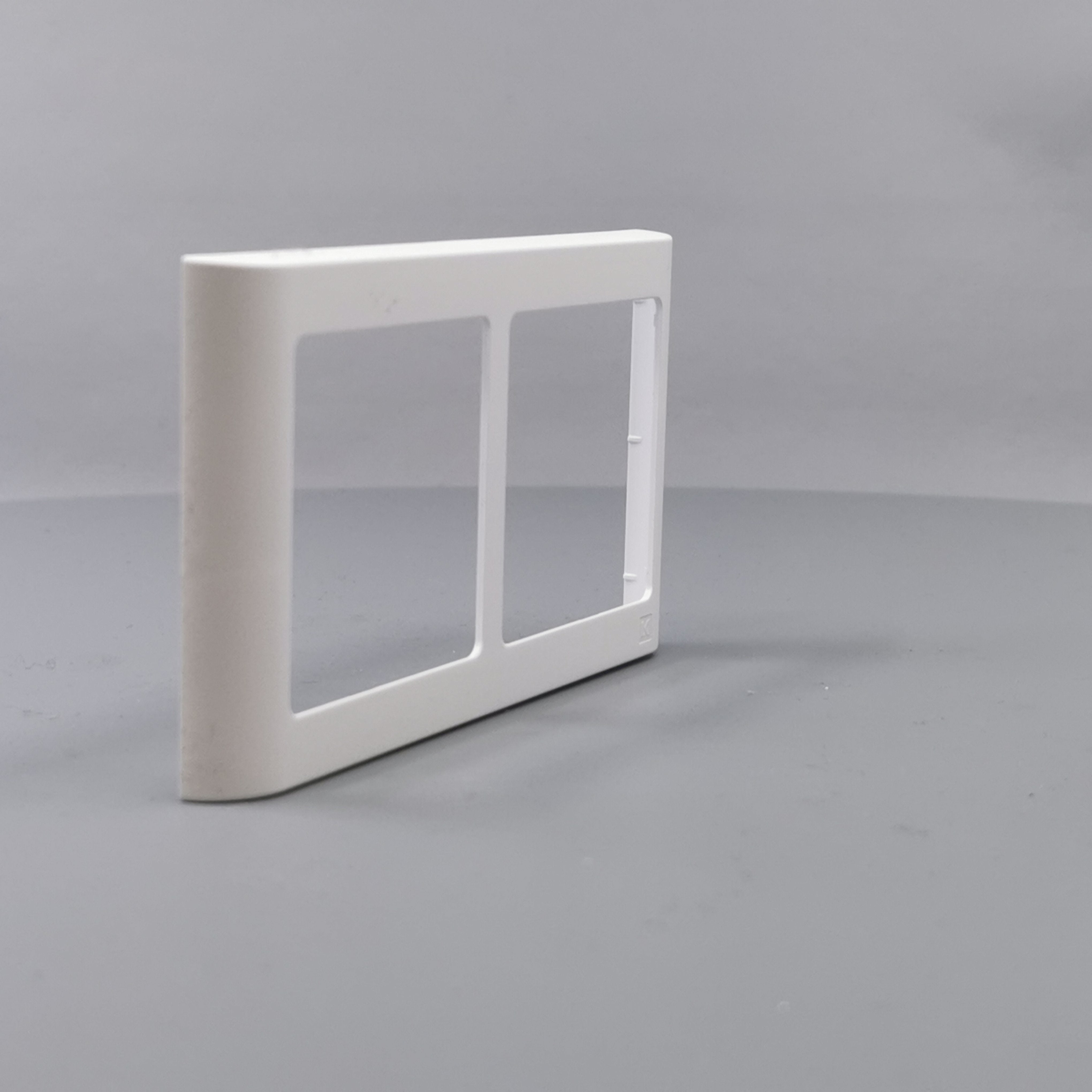 LK Fuga ramme SOFT 63 2x1m vandret - hvid