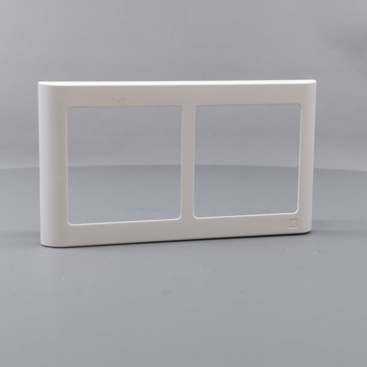 LK Fuga ramme SOFT 63 2x1m vandret - hvid (360° frame 24)