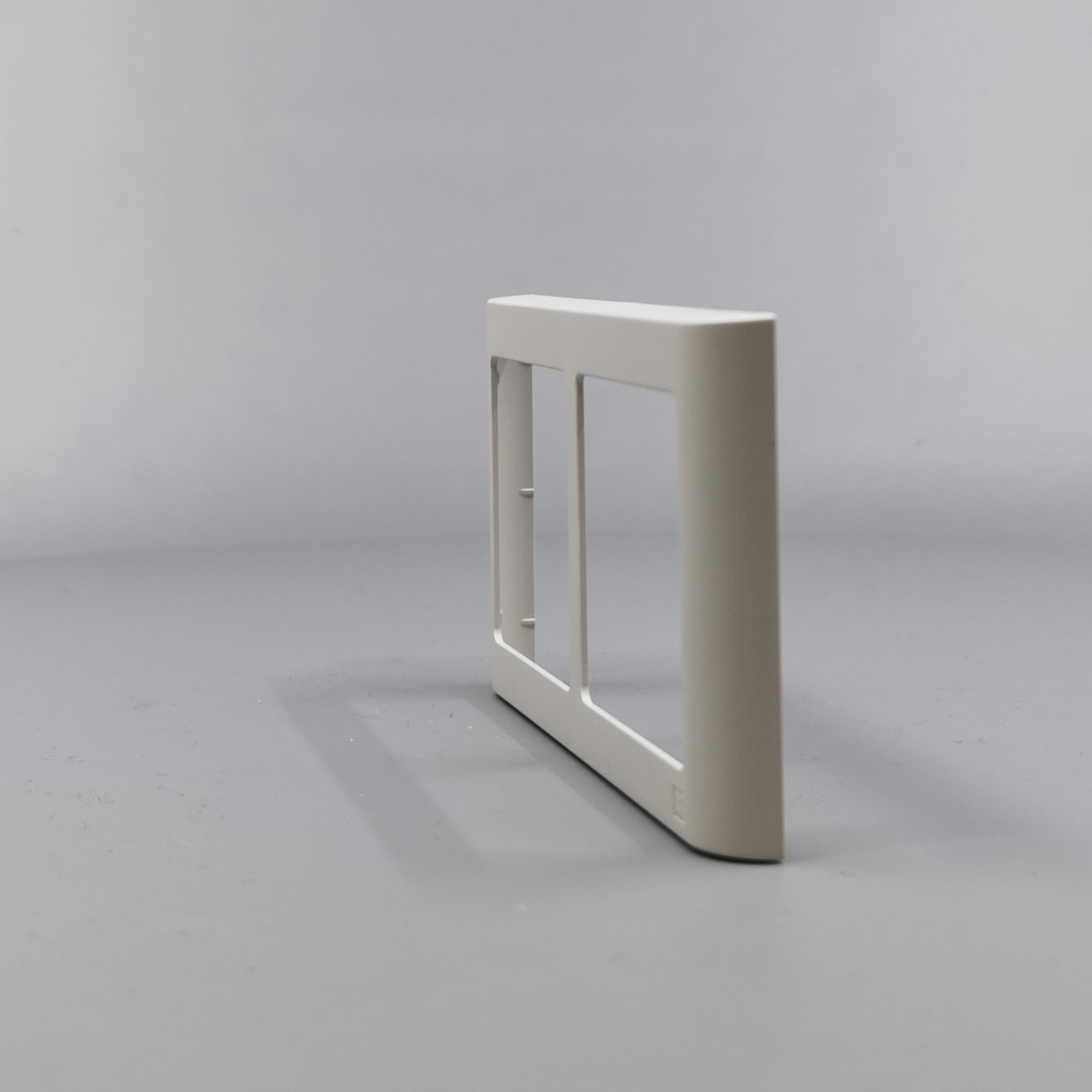 LK Fuga ramme SOFT 63 2x1m vandret - lysegrå