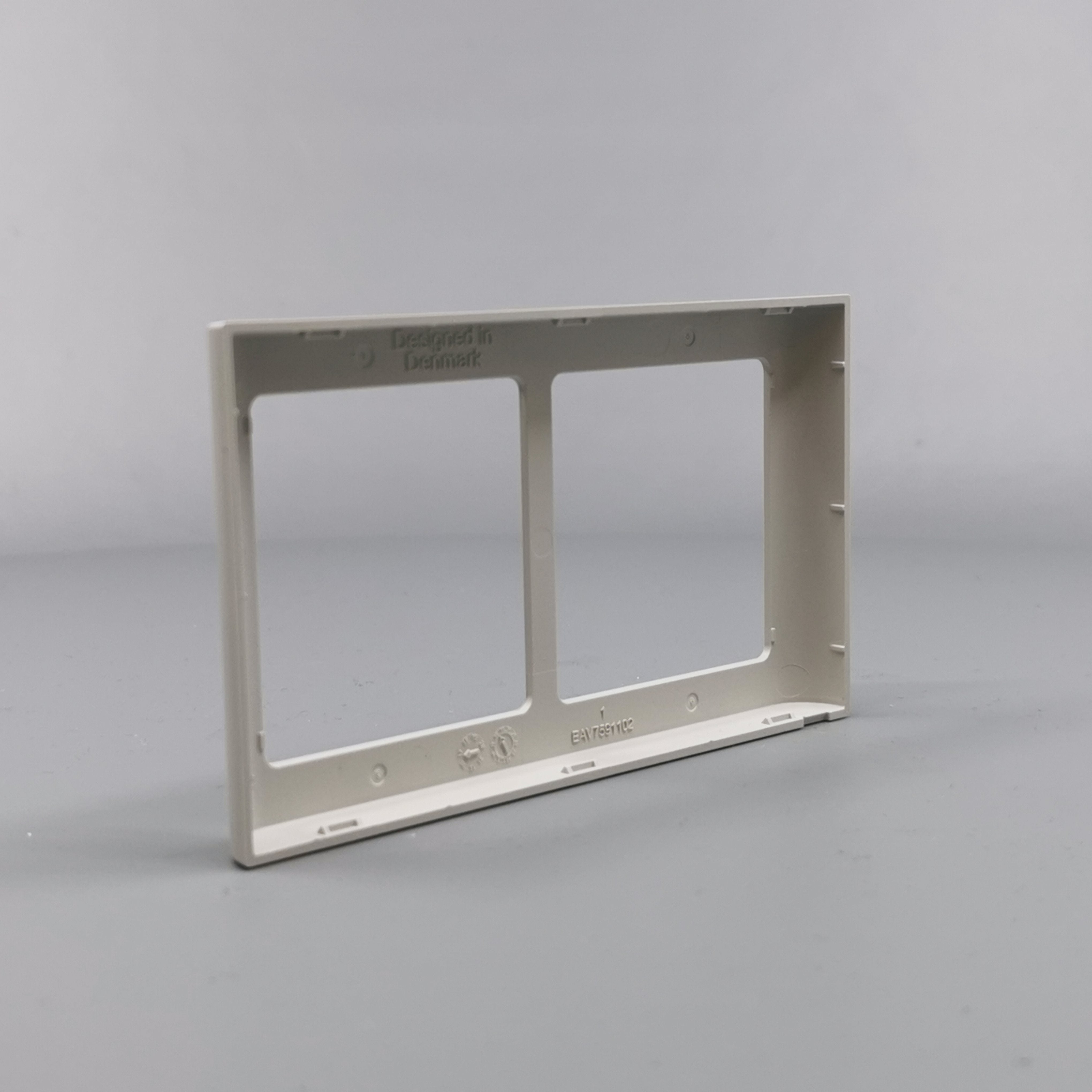 LK Fuga ramme SOFT 63 2x1m vandret - lysegrå