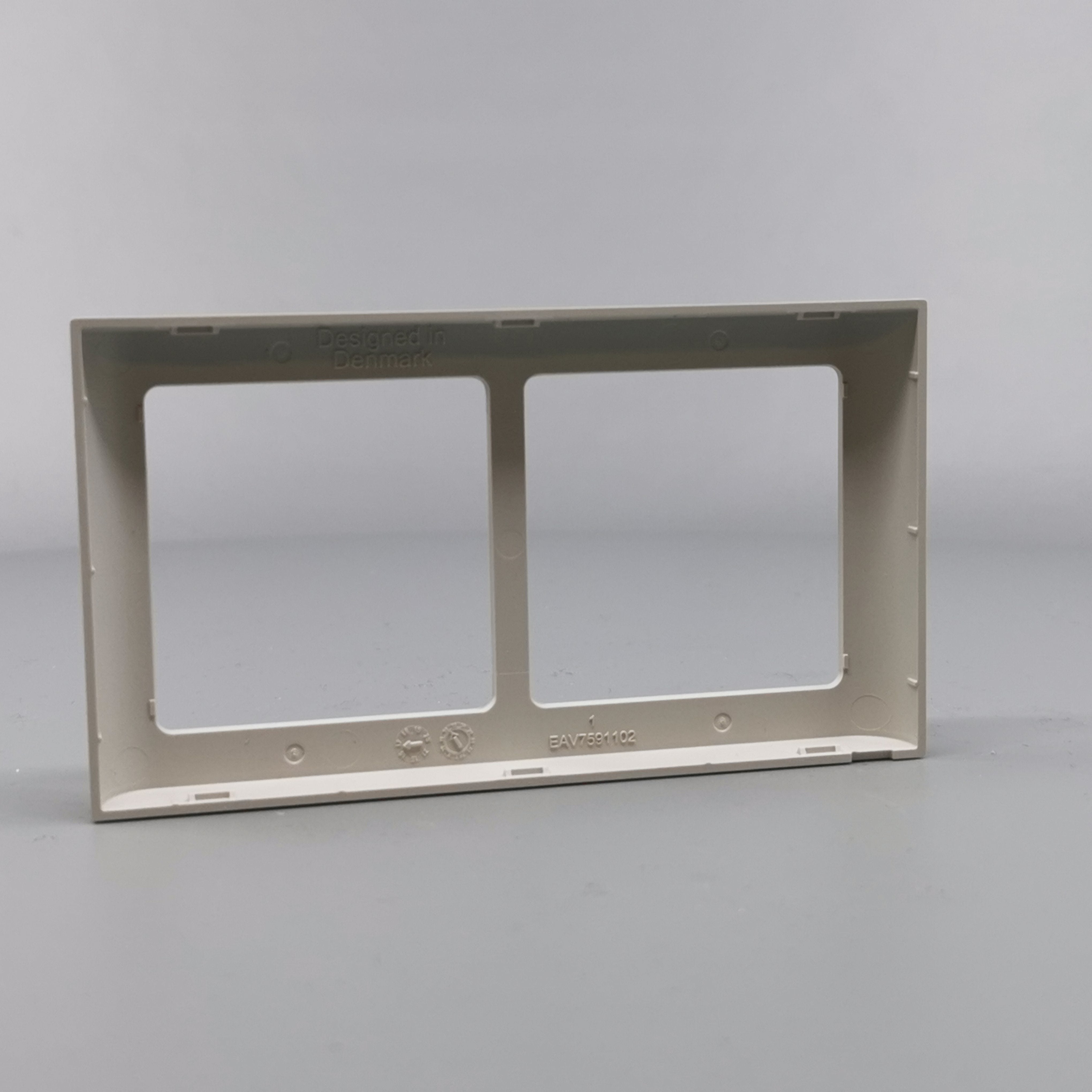 LK Fuga ramme SOFT 63 2x1m vandret - lysegrå