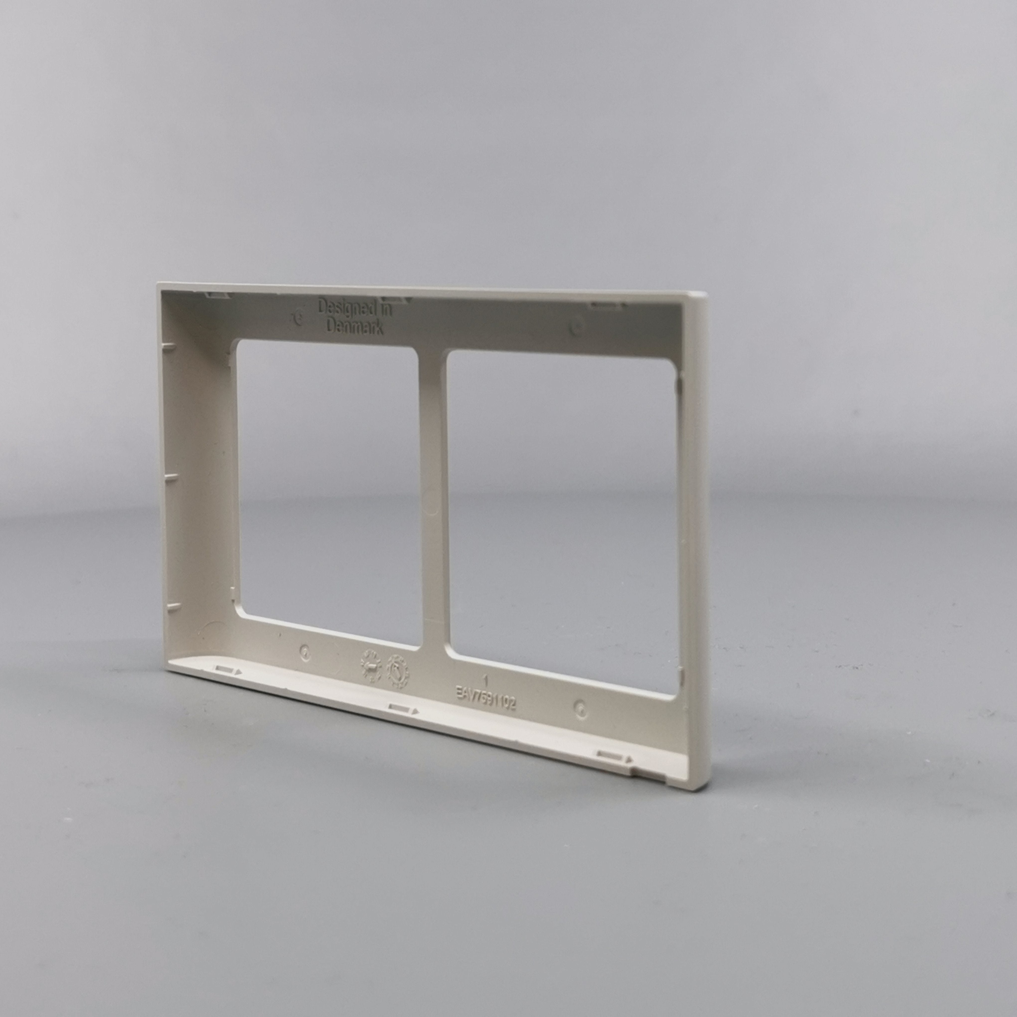 LK Fuga ramme SOFT 63 2x1m vandret - lysegrå