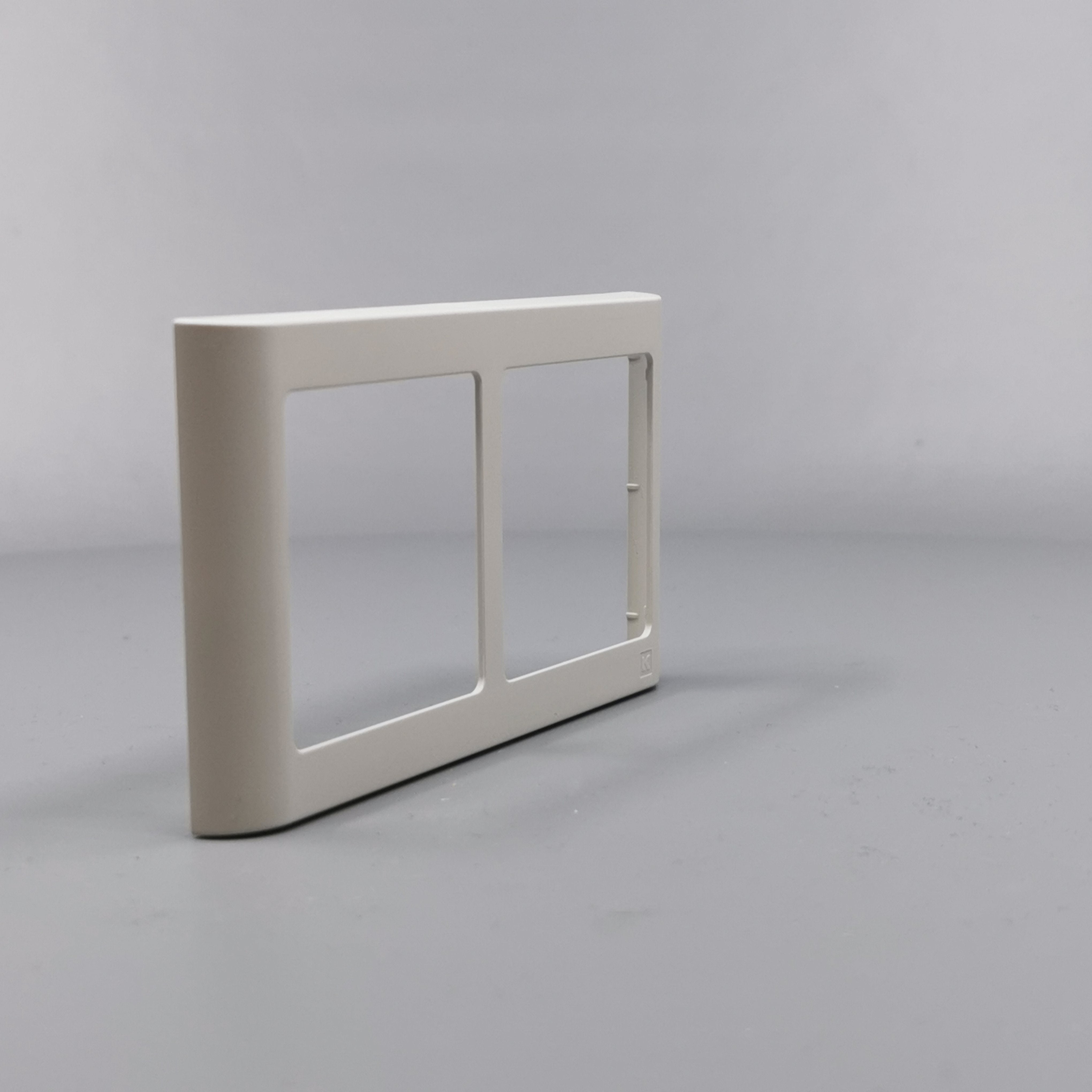 LK Fuga ramme SOFT 63 2x1m vandret - lysegrå