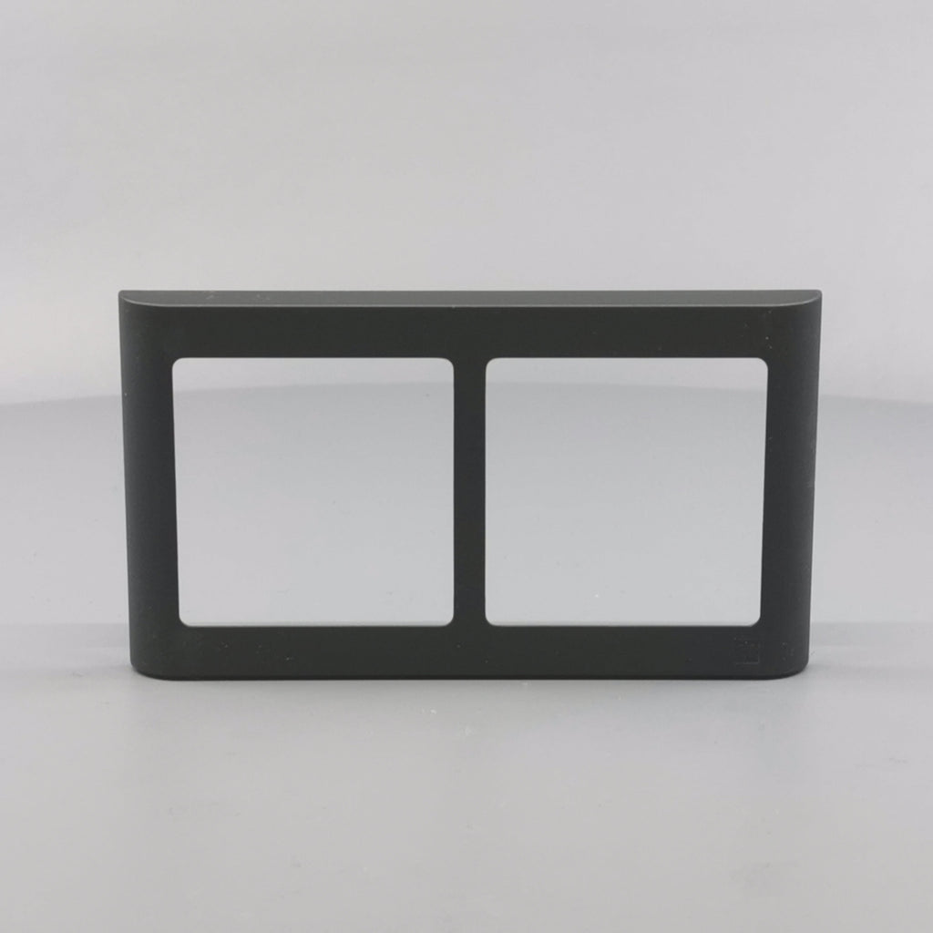 LK Fuga ramme SOFT 63 2x1m vandret - koksgrå