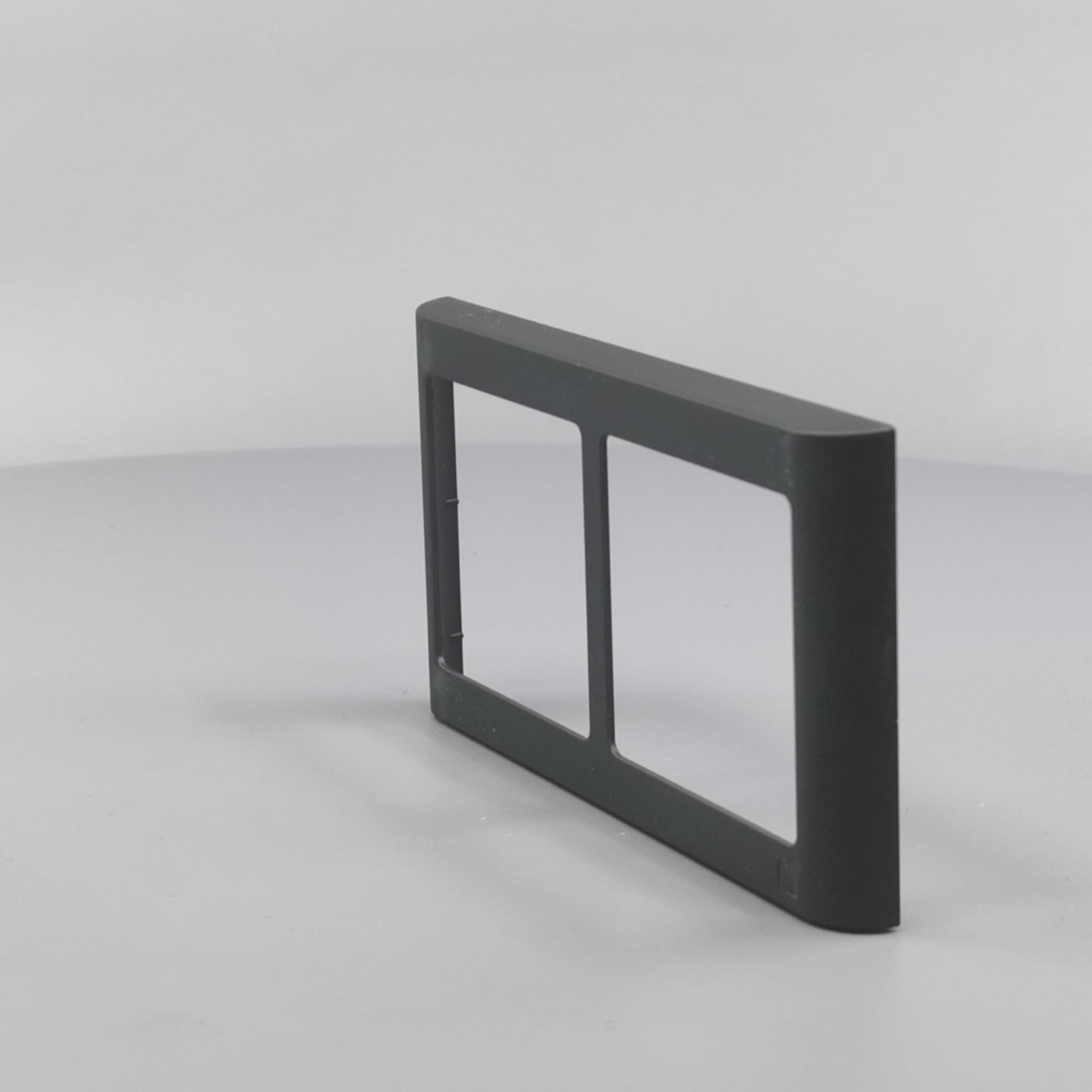 LK Fuga ramme SOFT 63 2x1m vandret - koksgrå