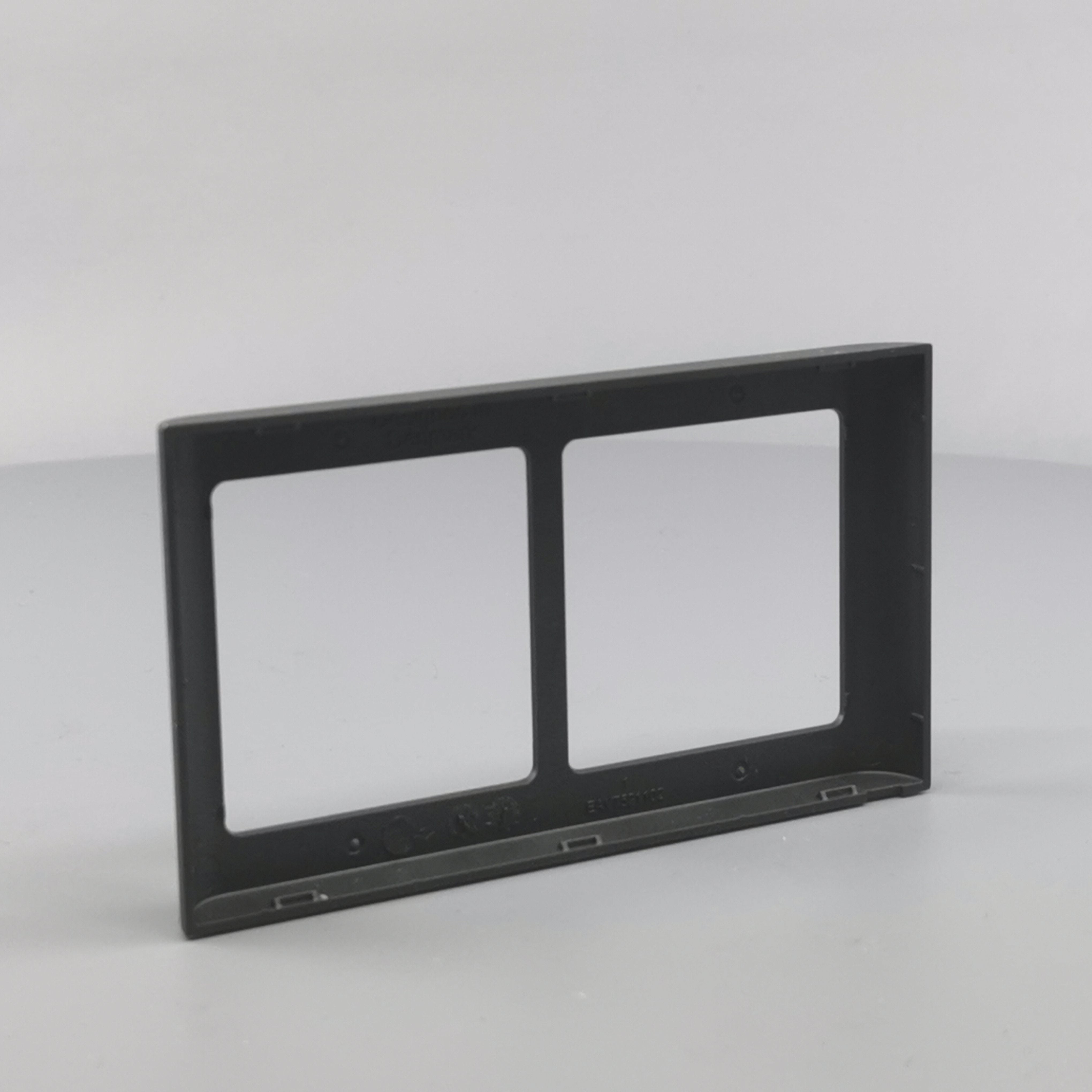 LK Fuga ramme SOFT 63 2x1m vandret - koksgrå