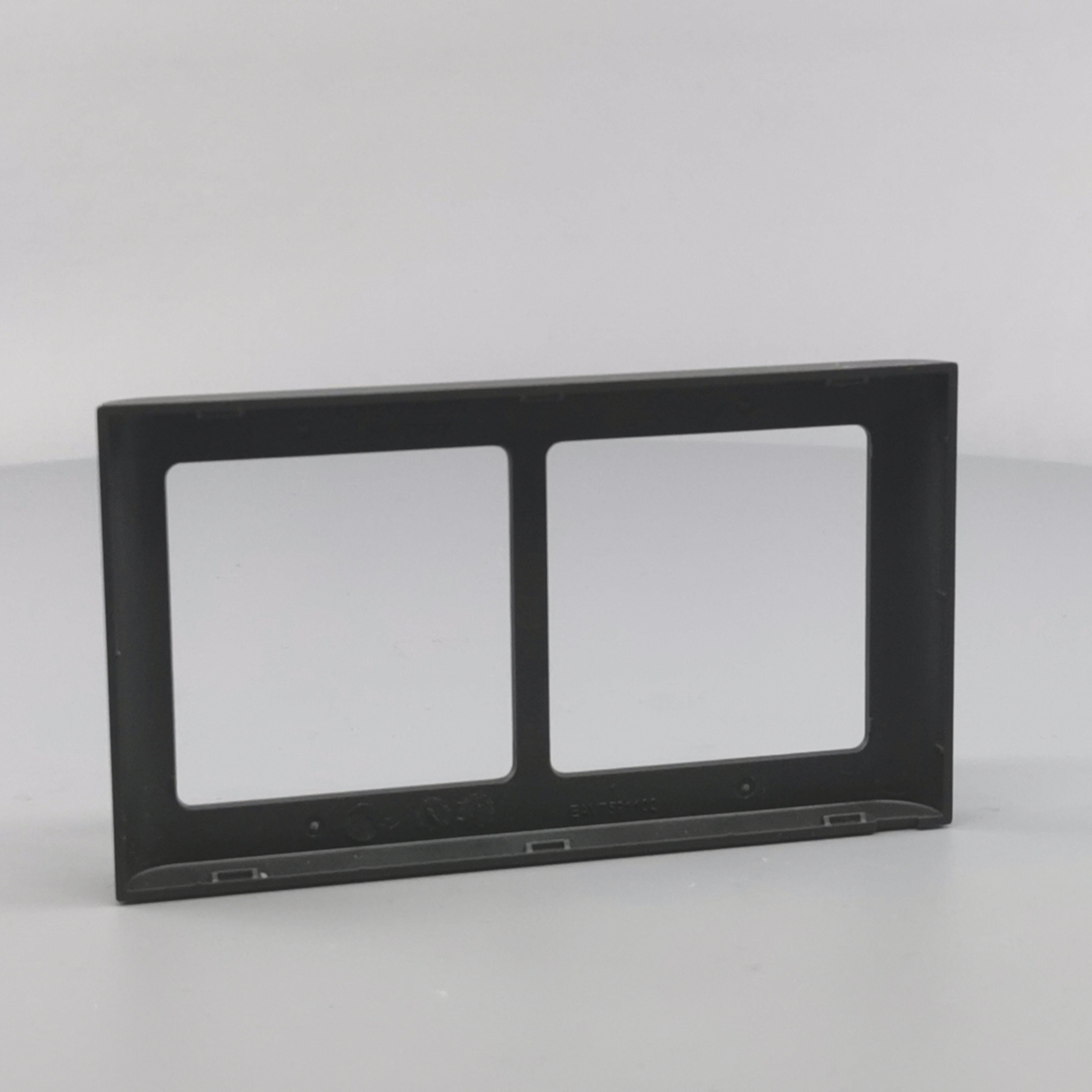 LK Fuga ramme SOFT 63 2x1m vandret - koksgrå