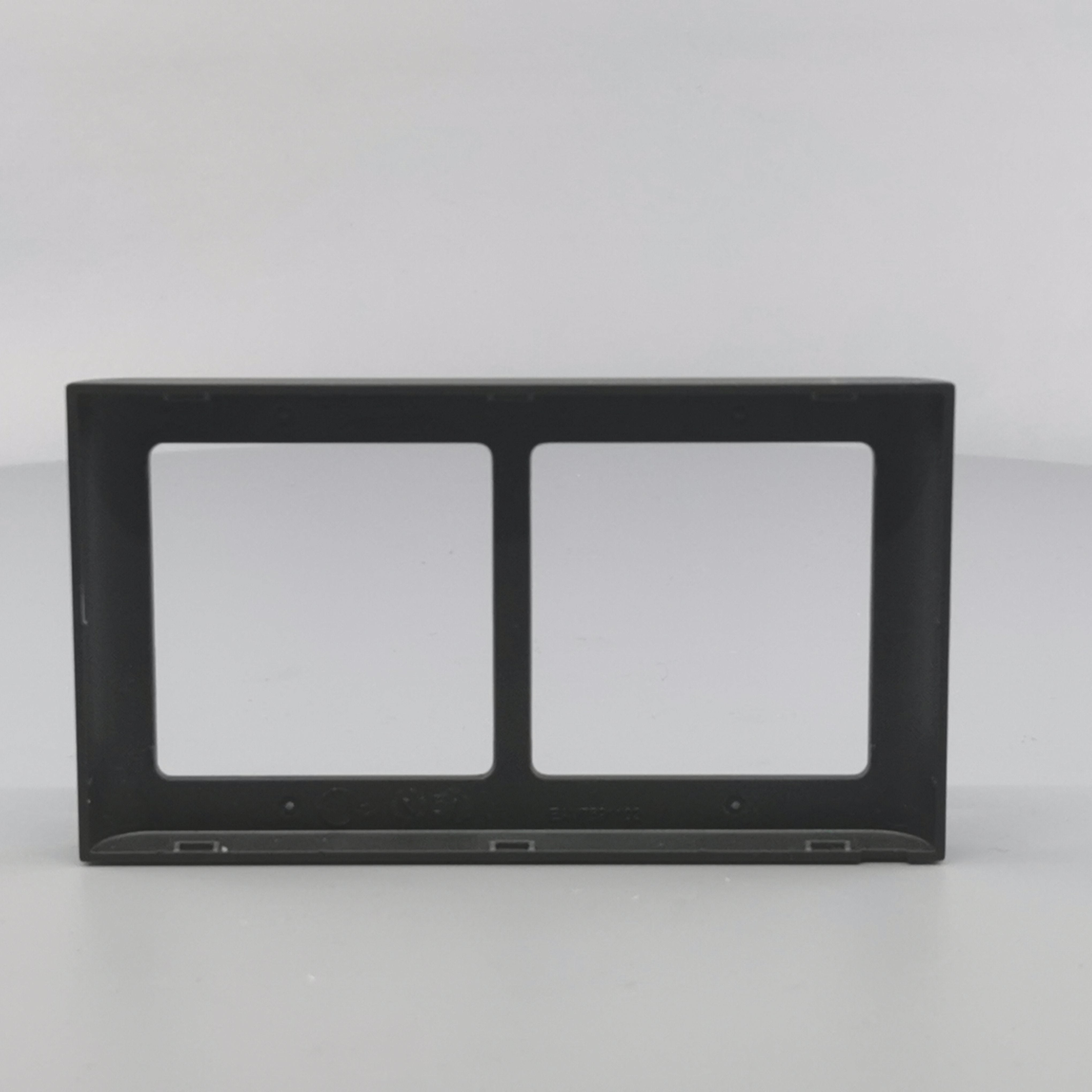 LK Fuga ramme SOFT 63 2x1m vandret - koksgrå