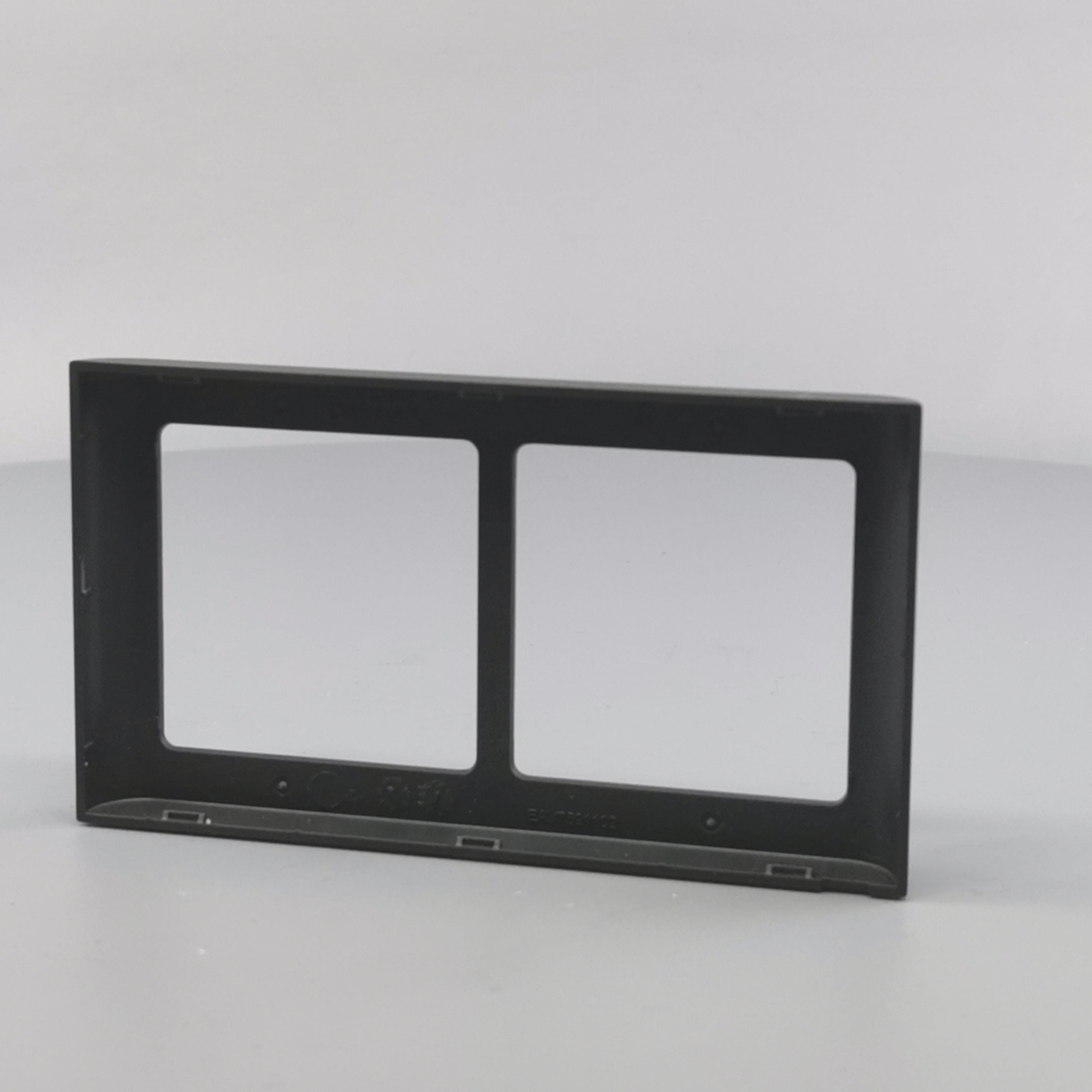 LK Fuga ramme SOFT 63 2x1m vandret - koksgrå