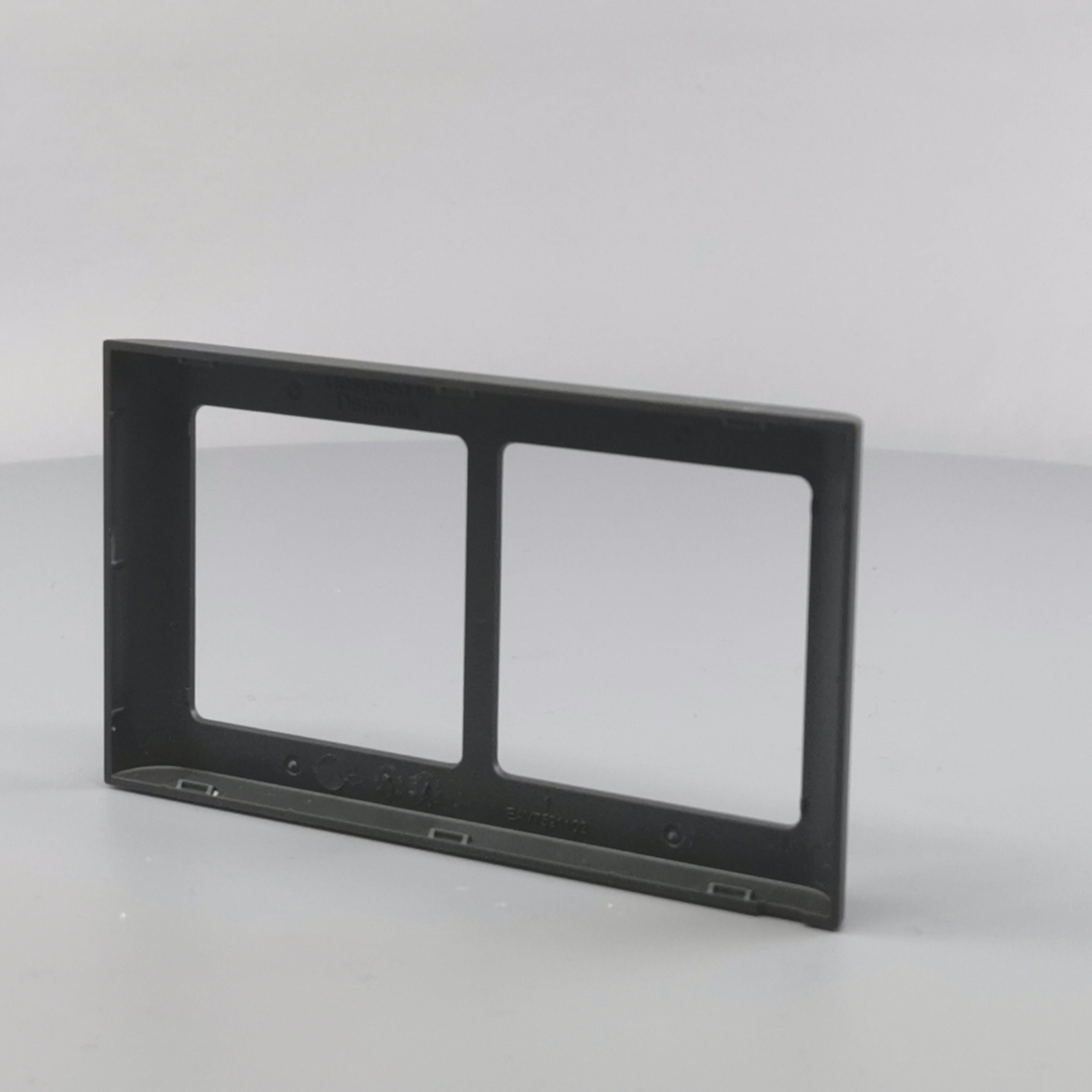 LK Fuga ramme SOFT 63 2x1m vandret - koksgrå