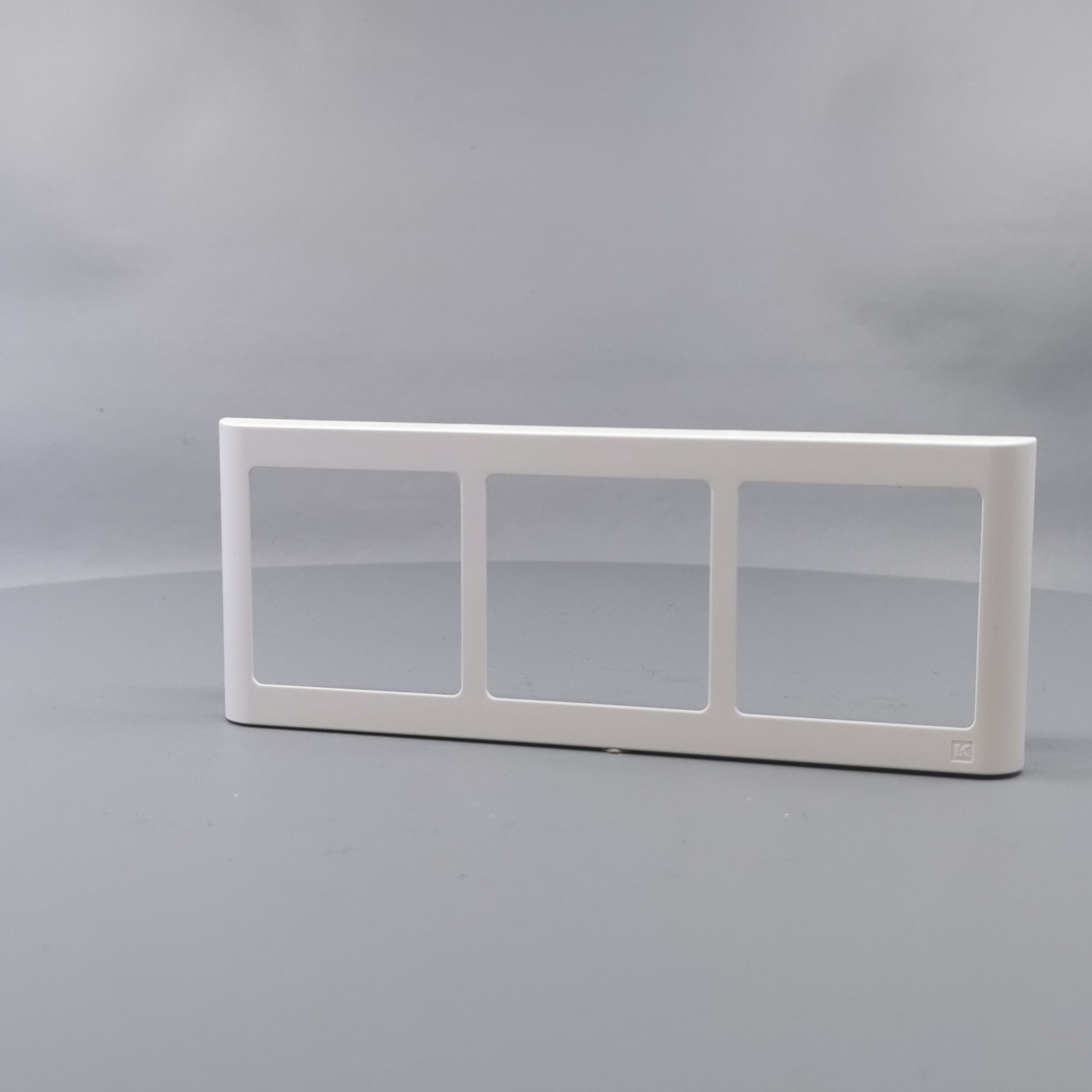 LK Fuga ramme SOFT 63 3x1m vandret - hvid