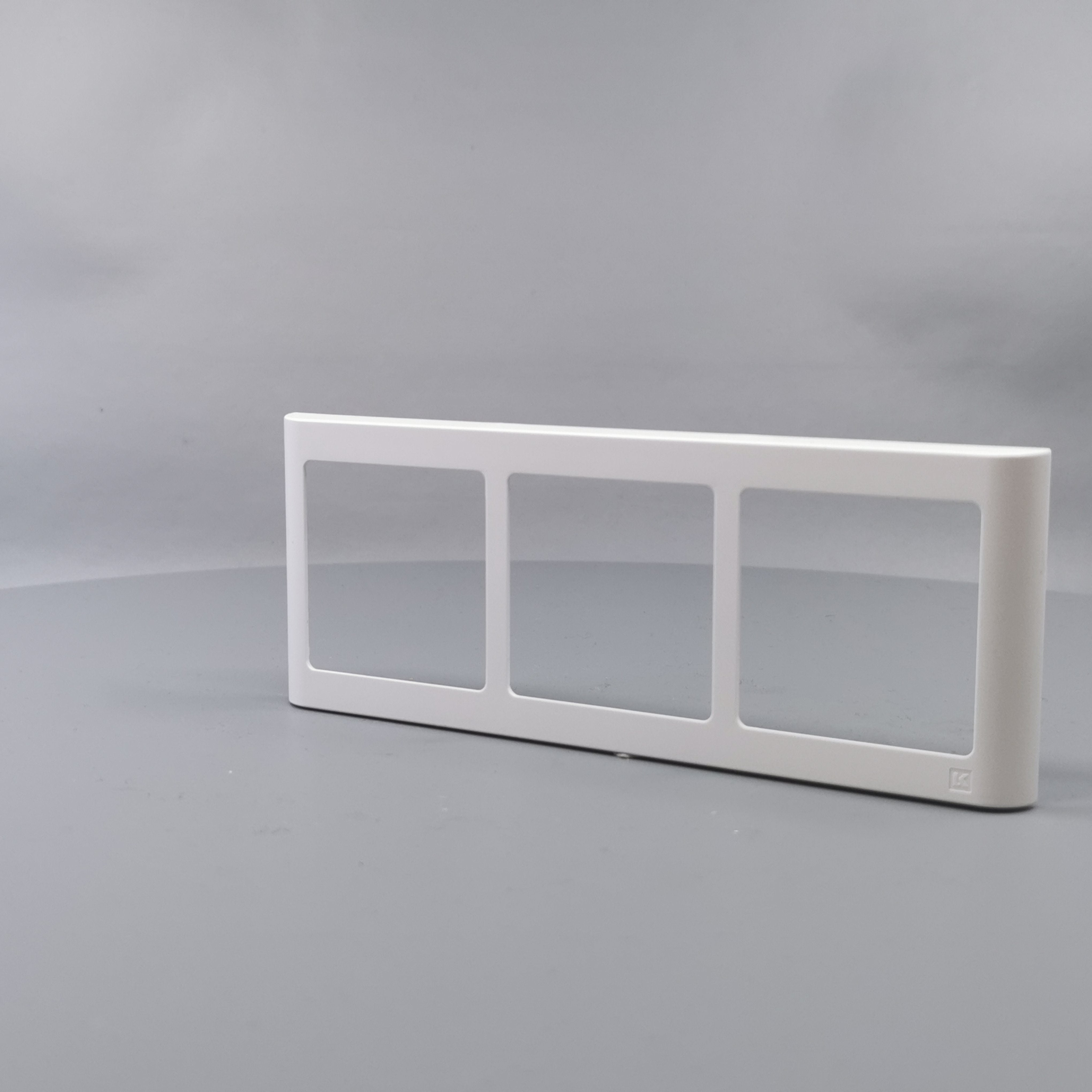 LK Fuga ramme SOFT 63 3x1m vandret - hvid