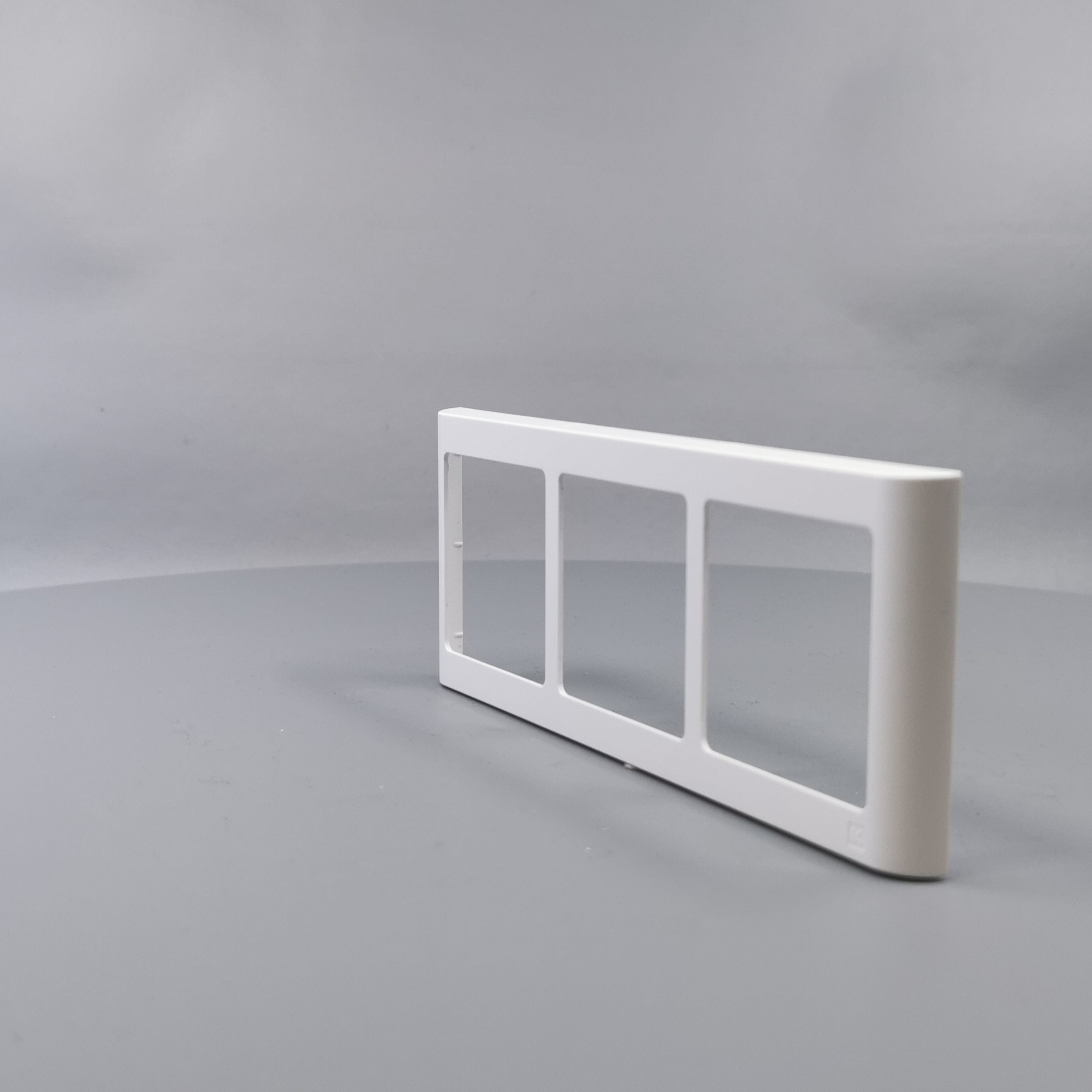 LK Fuga ramme SOFT 63 3x1m vandret - hvid