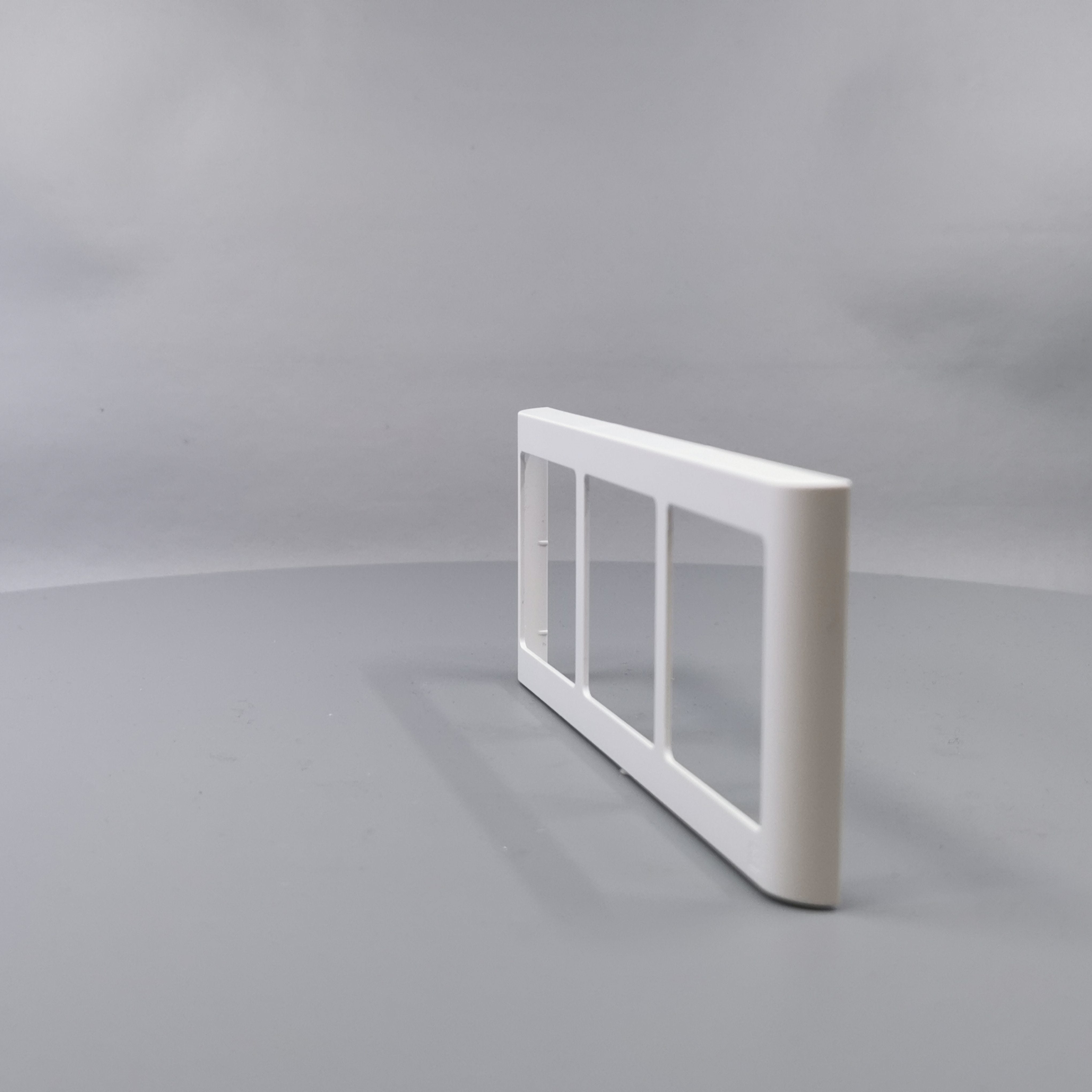 LK Fuga ramme SOFT 63 3x1m vandret - hvid