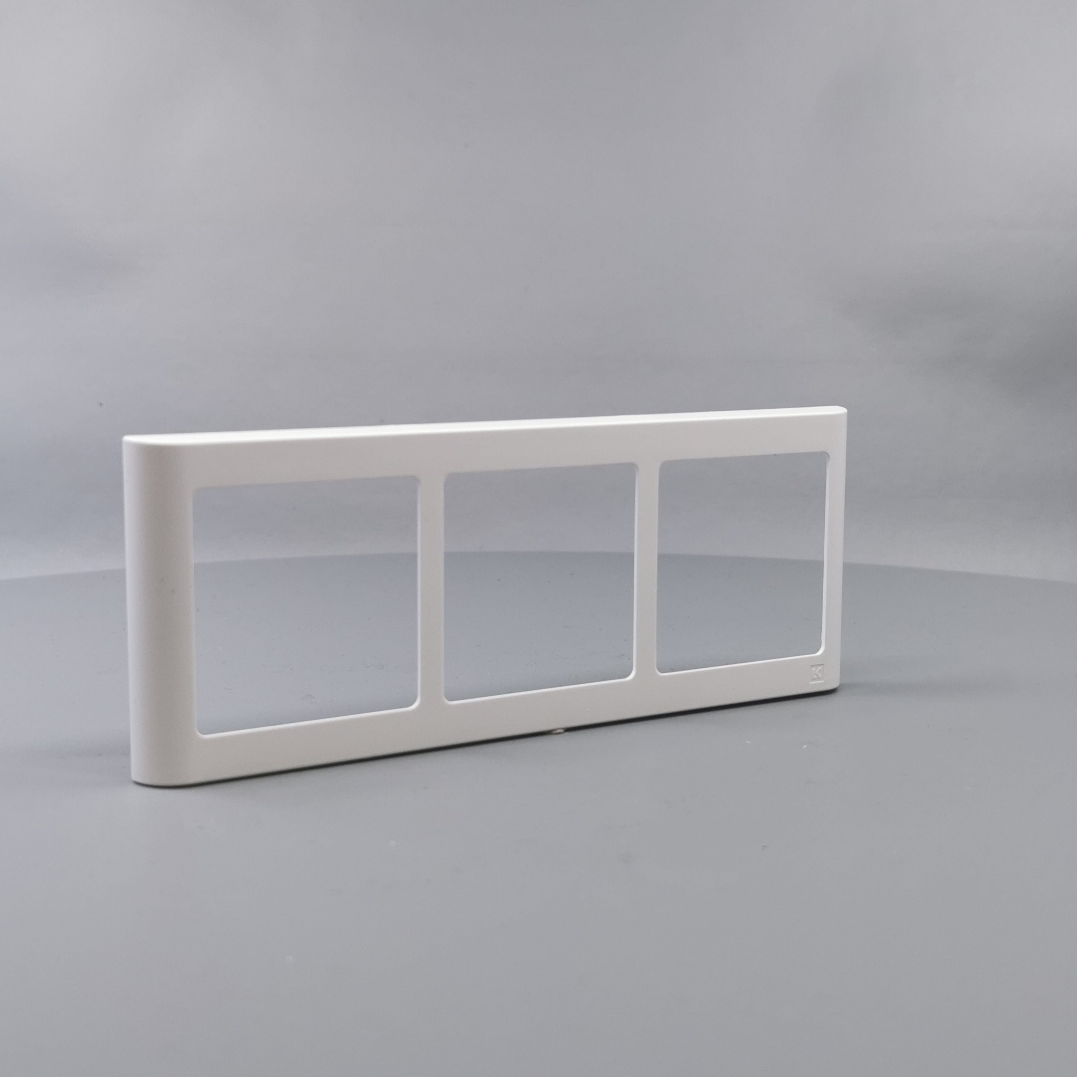 LK Fuga ramme SOFT 63 3x1m vandret - hvid