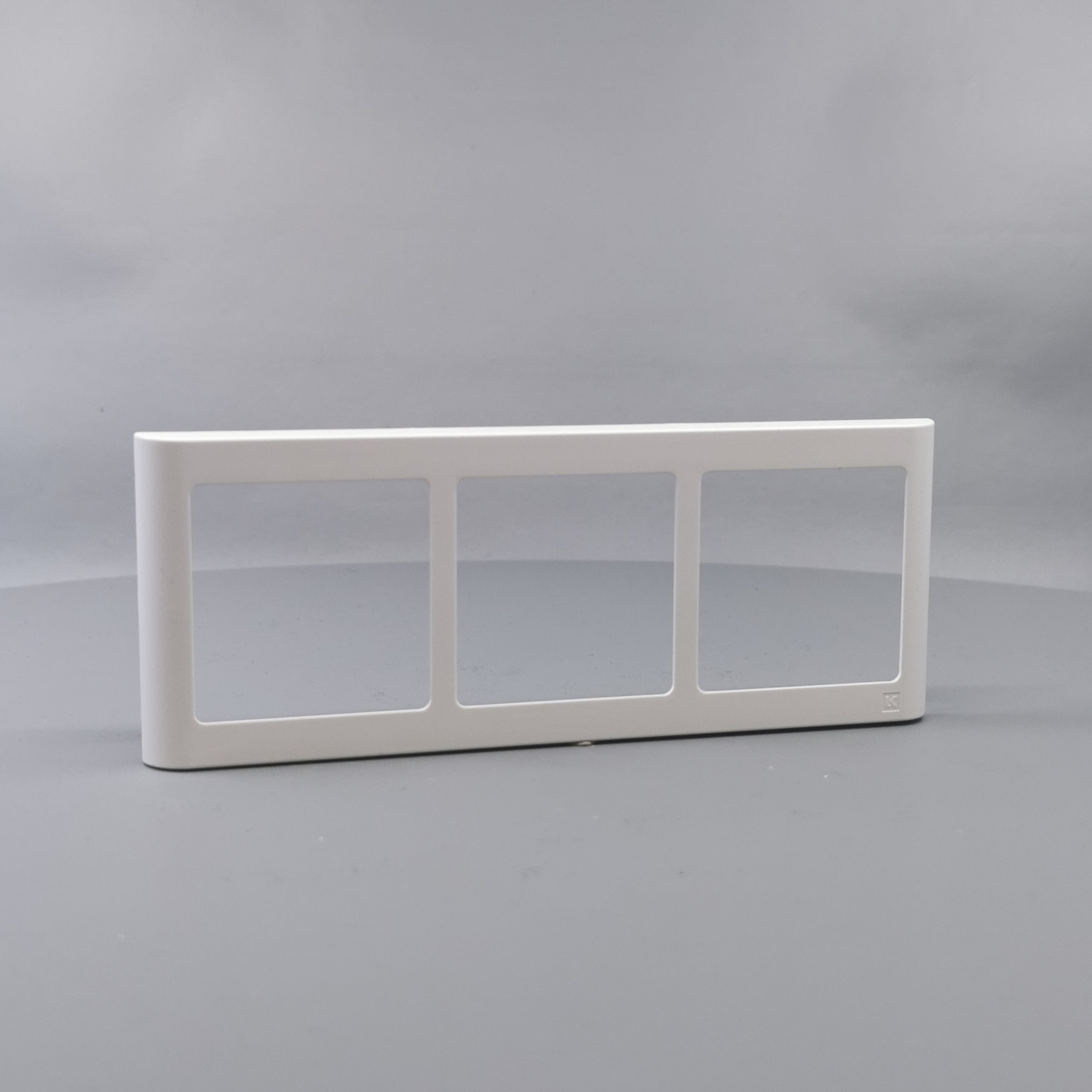 LK Fuga ramme SOFT 63 3x1m vandret - hvid